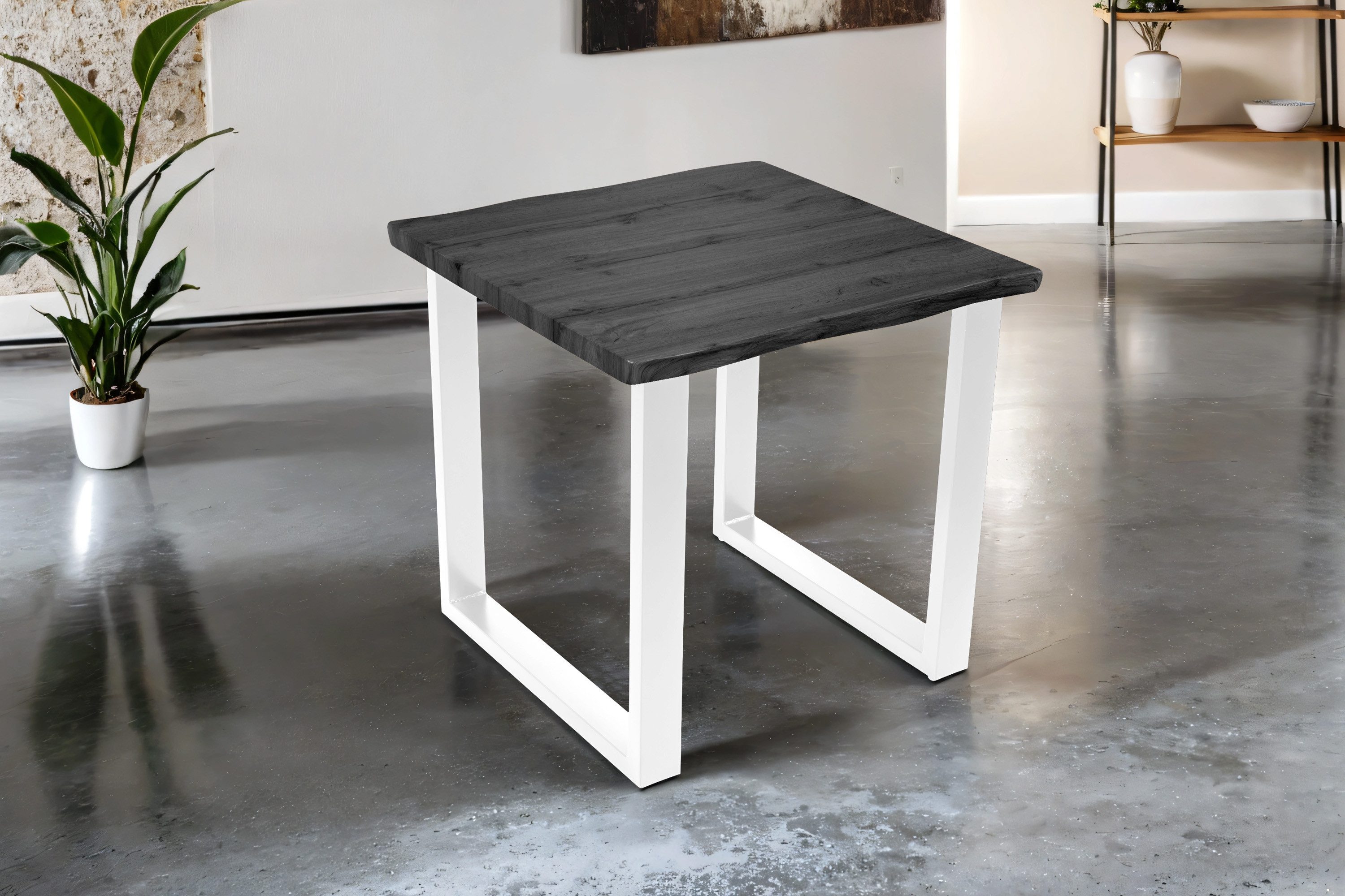 SAM® Esstisch Thora, verschiedene Holz-Optiken, U-Metallgestell, günstig online kaufen