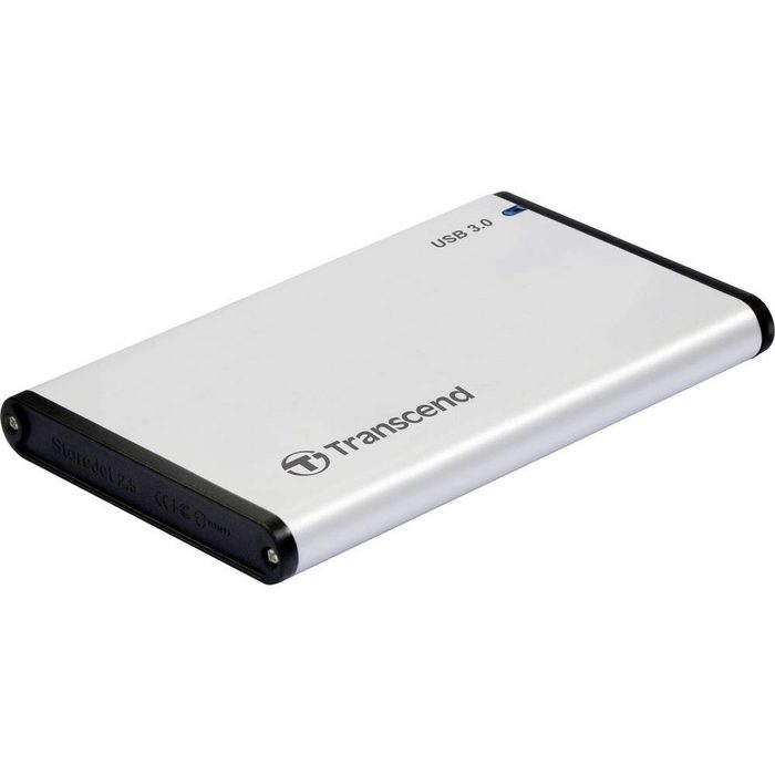 Transcend Festplatten-Gehäuse Festplattengehäuse StoreJet® 2.5″ SATA USB 3.0
