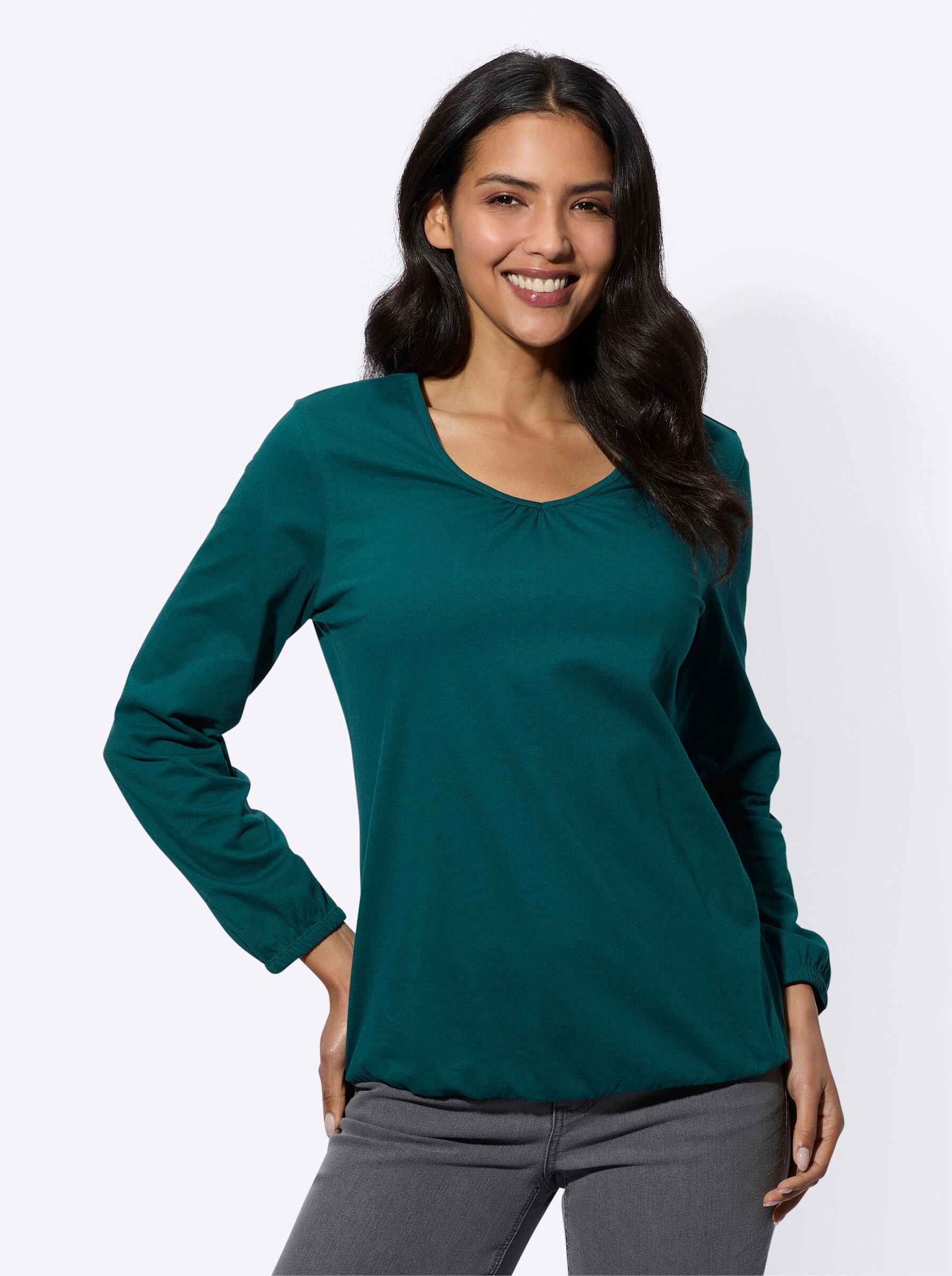 T-Shirt Langarm-Shirt Langarm