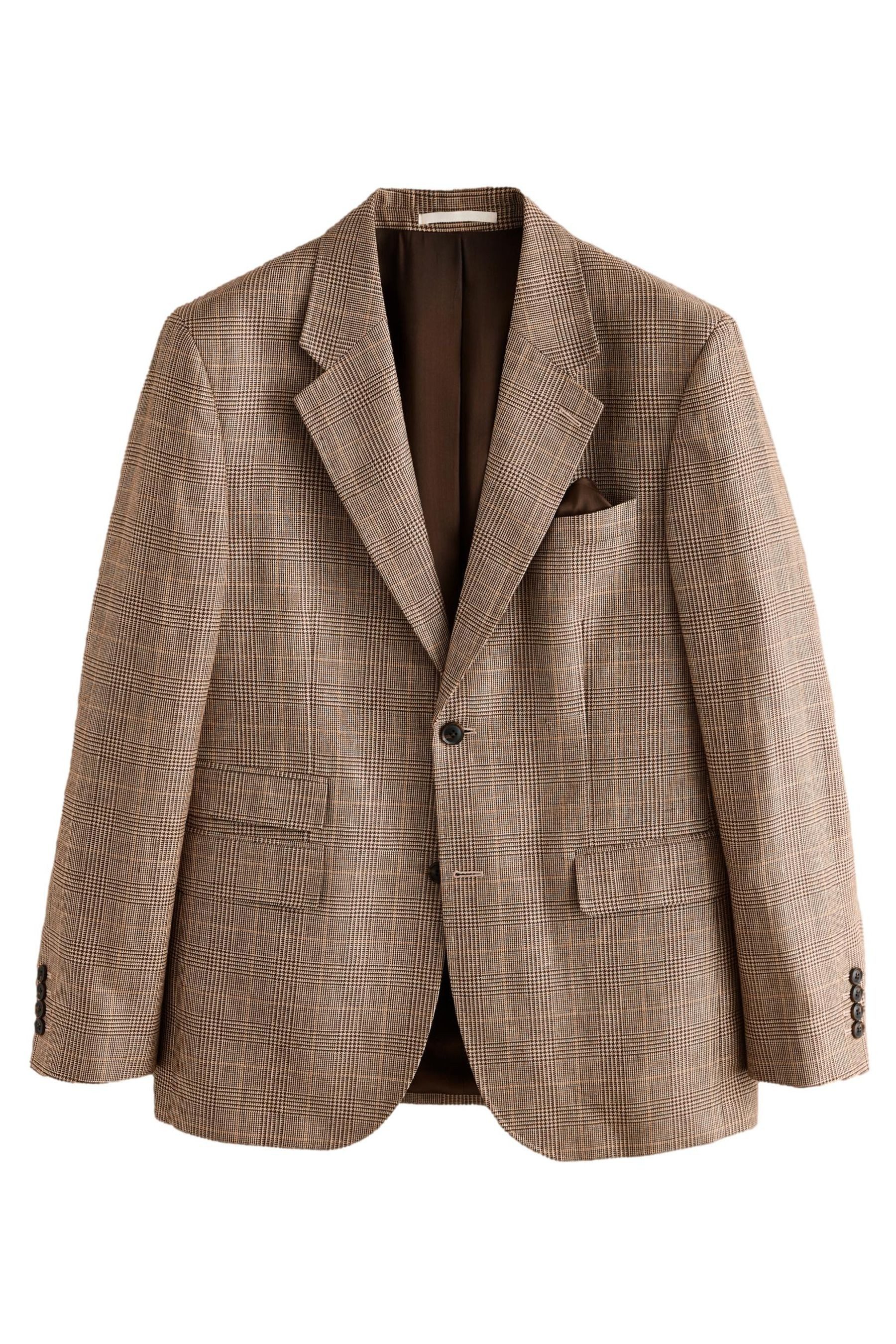 Next Sakko Signature kariertes Tailored Fit Anzugsakko (1-tlg)