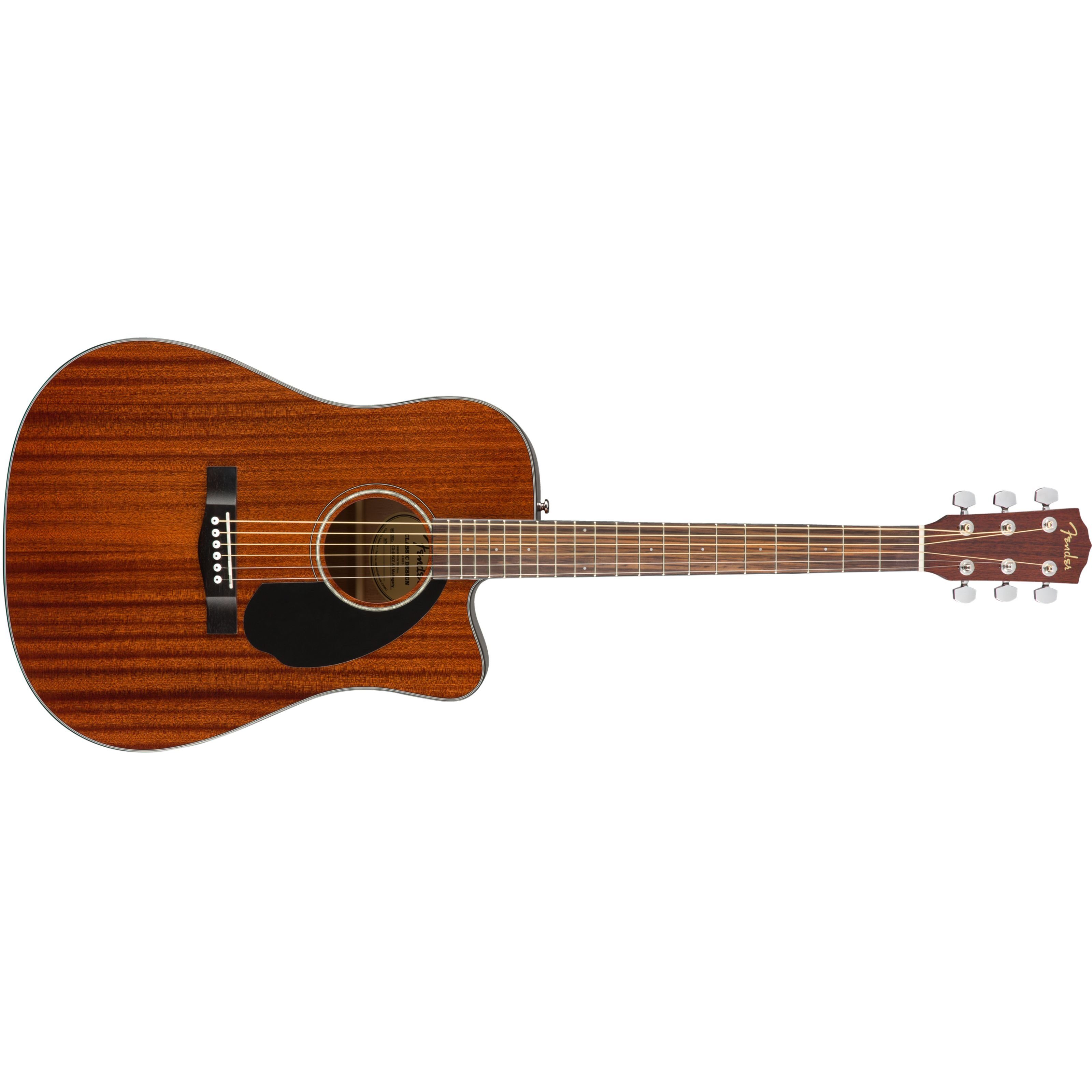 Fender Westerngitarre, Westerngitarren, Dreadnought Gitarren, CD-60SCE All Mahogany - Westerngitarre