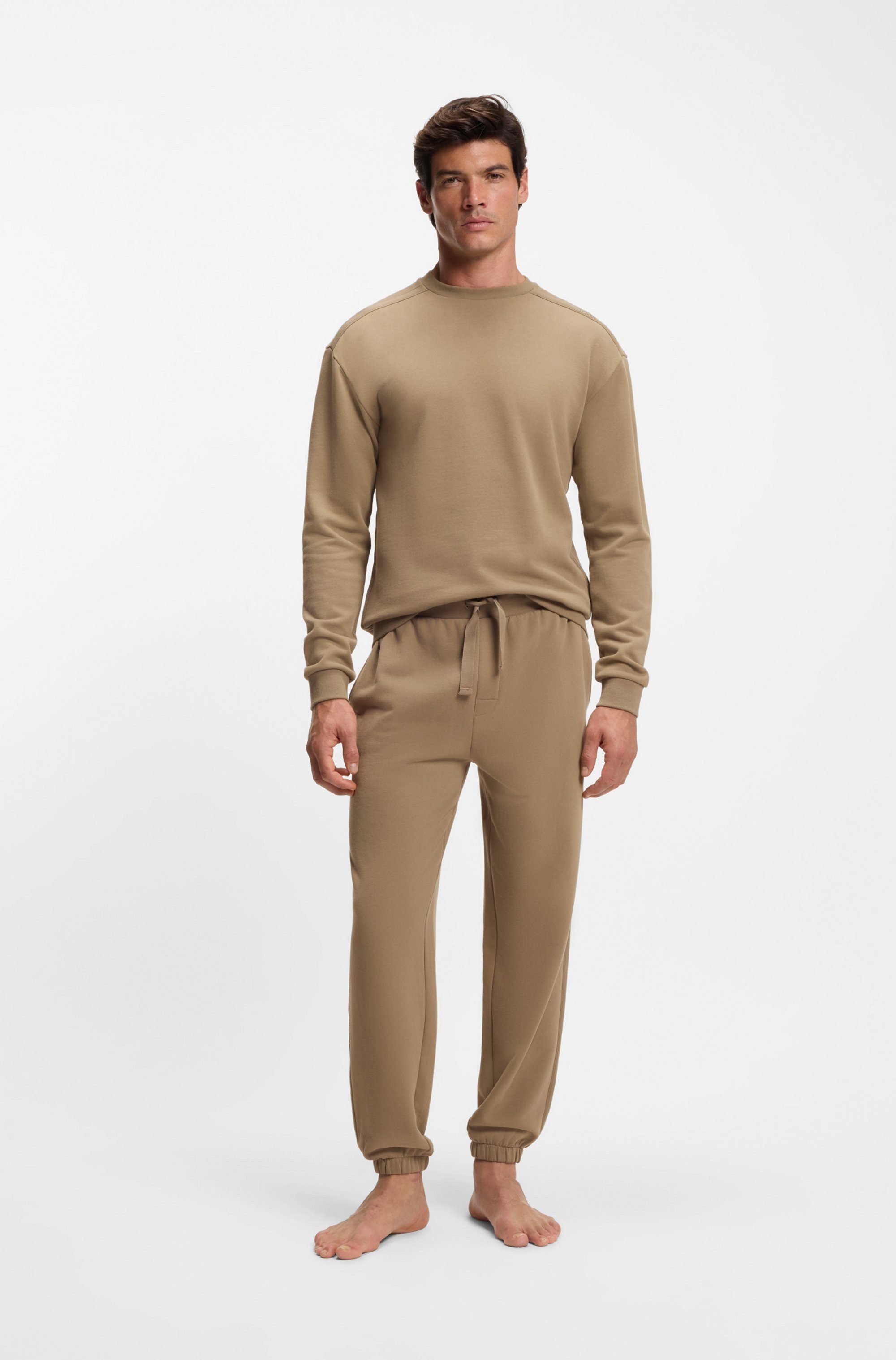 BOSS Sweatshirt Chevron Basic, normale Passform