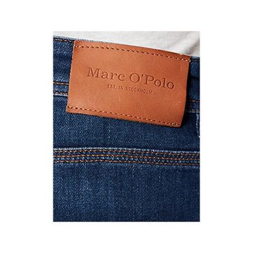 Marc O'Polo Stoffhose dunkel-blau regular (1-tlg)