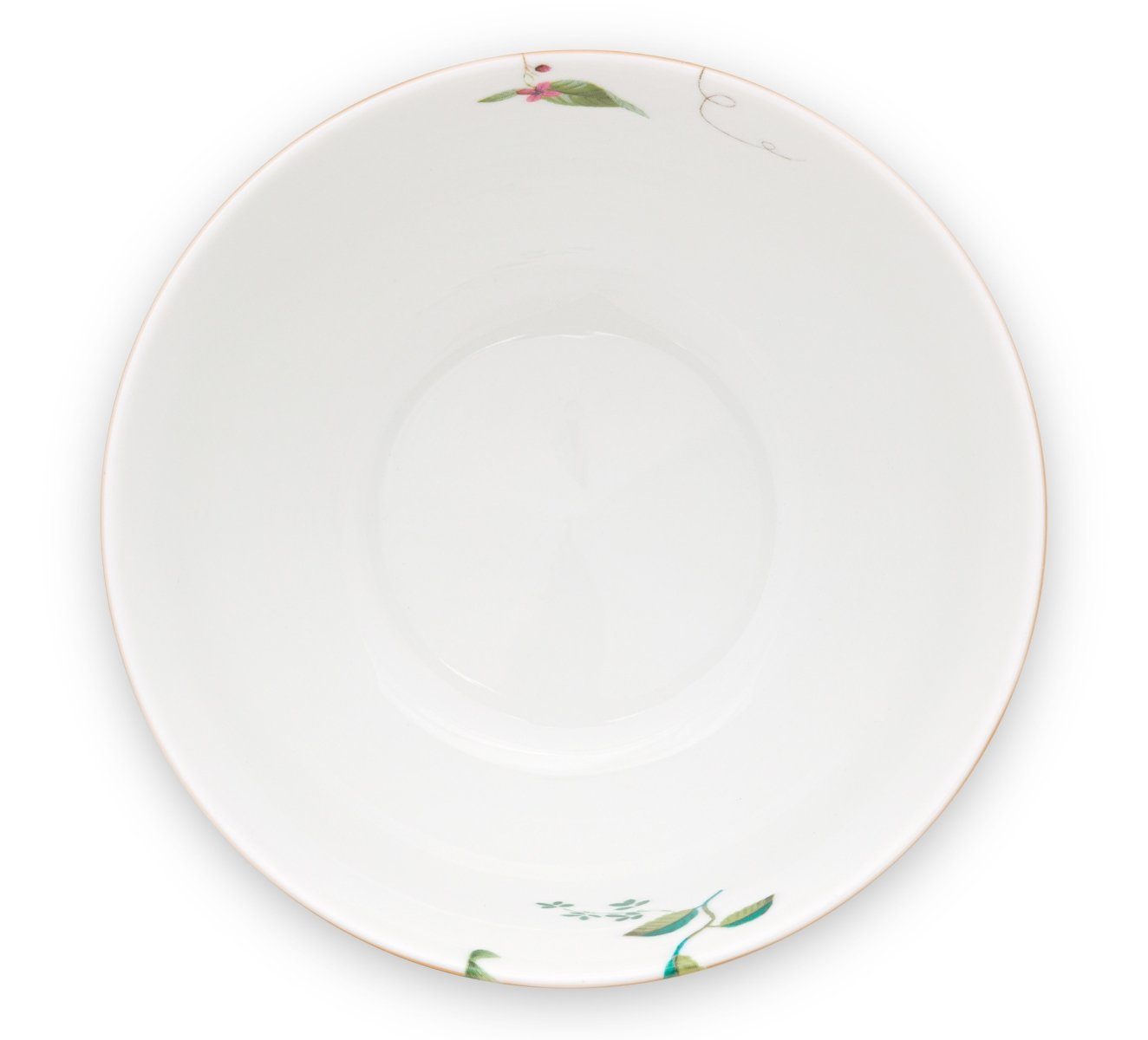 PiP Studio Schale Jolie Flowers Blue Bowl 12 cm, Porzellan, (Schüsseln & Schalen), Bowl Jolie Flowers Blue 12cm