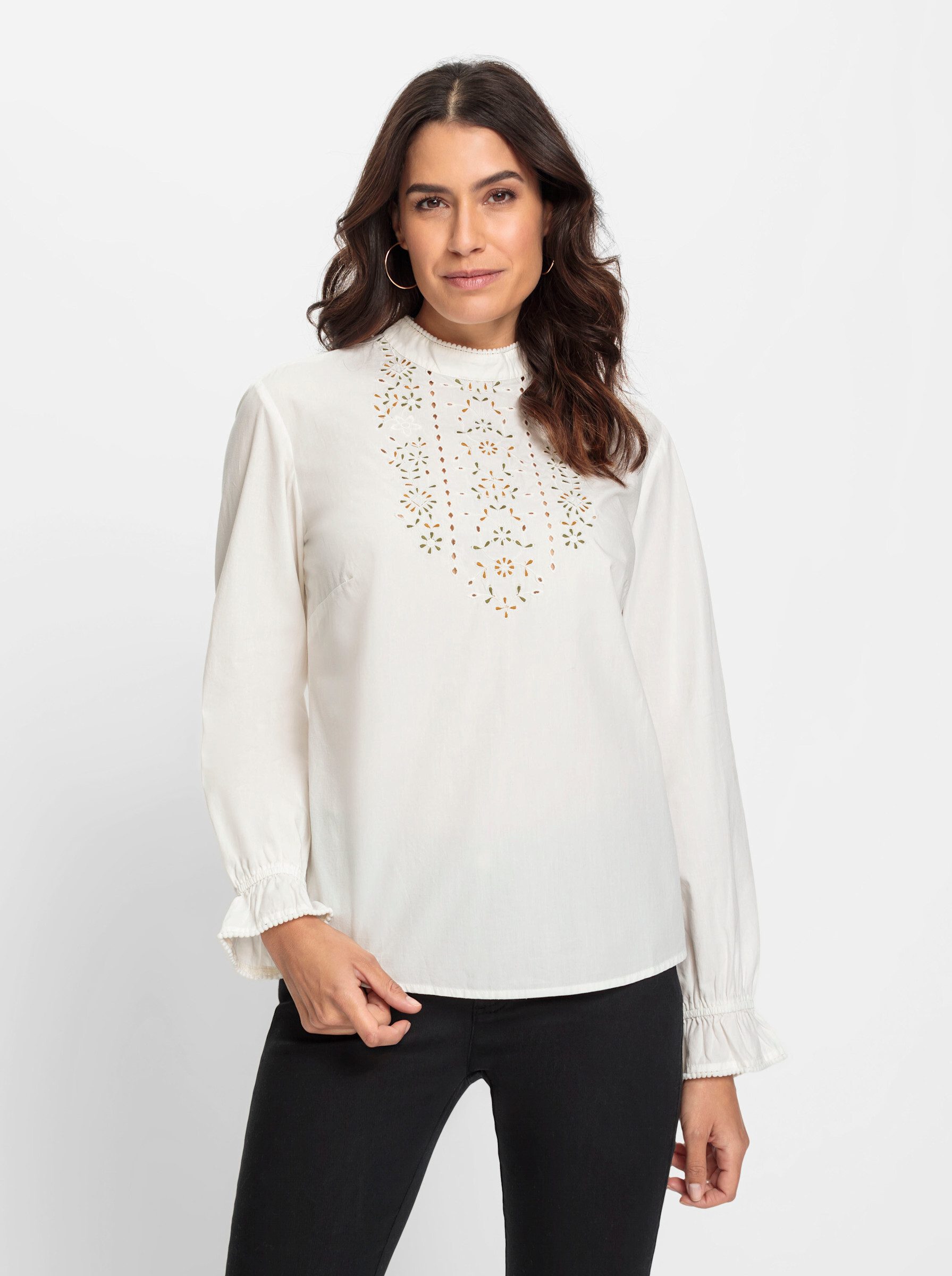 Klassische Bluse Bluse