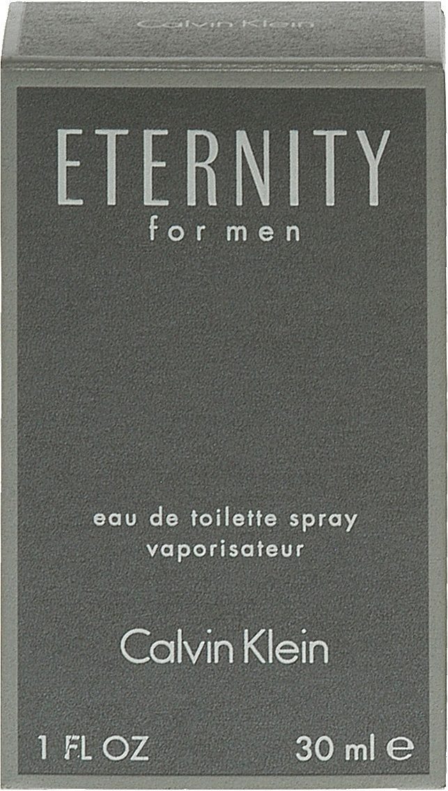 Calvin Klein Eau de Toilette Eternity for men, mit langanhaltender Formel