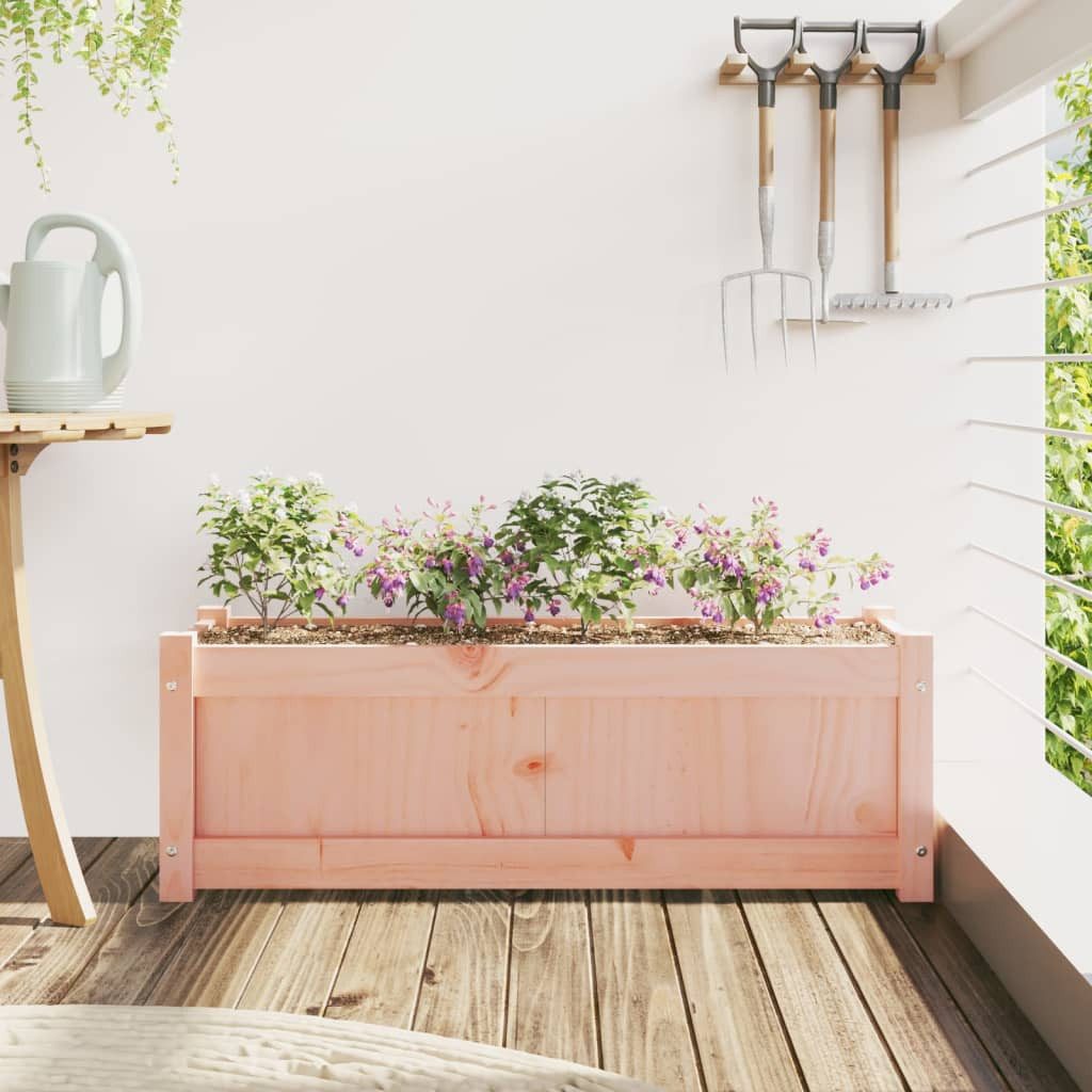 vidaXL Blumentopf Pflanzkübel 90x31x31 cm Massivholz günstig online kaufen