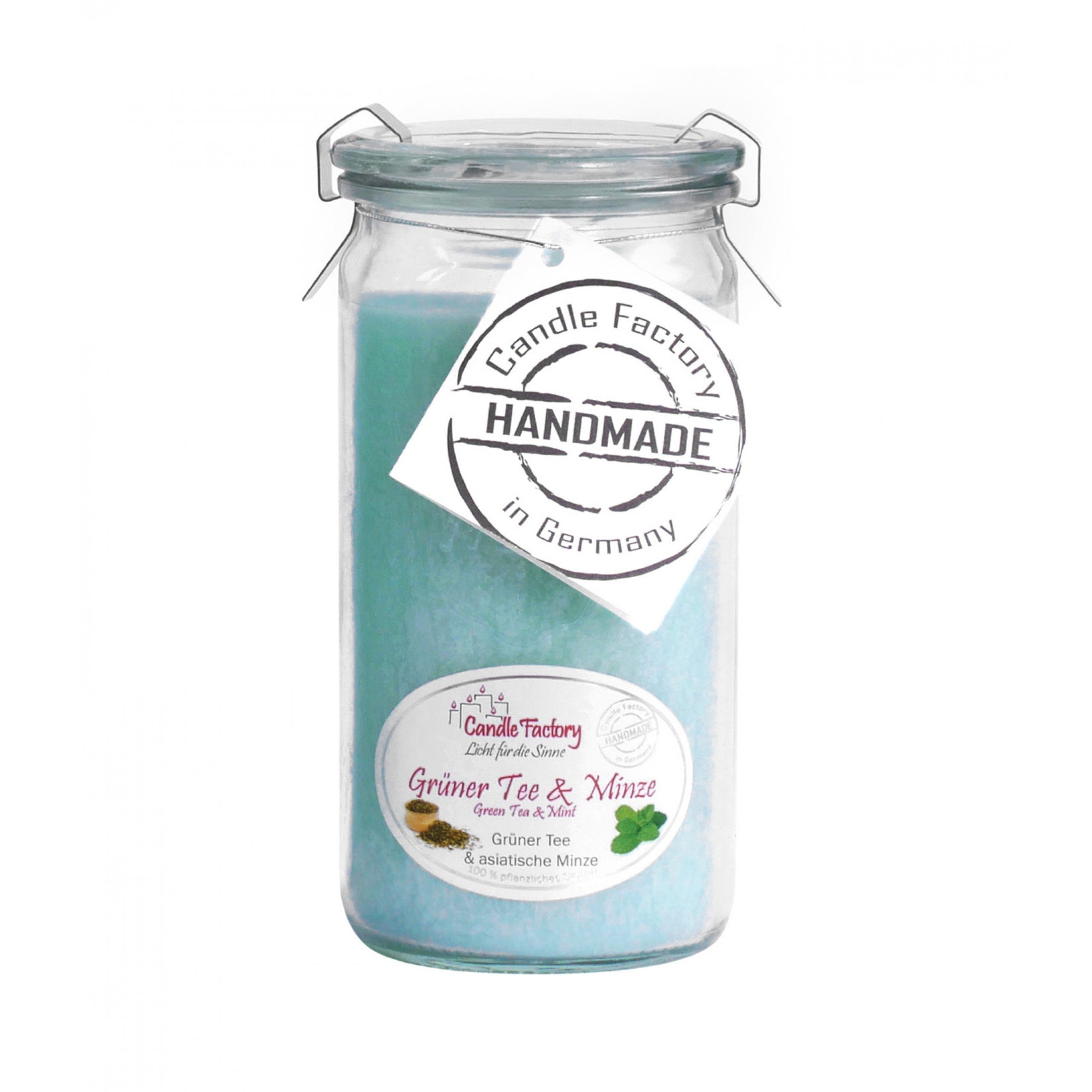 Candle Factory Duftkerze Candle Factory Mini Jumbo Grüner Tee & Minze Duftk günstig online kaufen