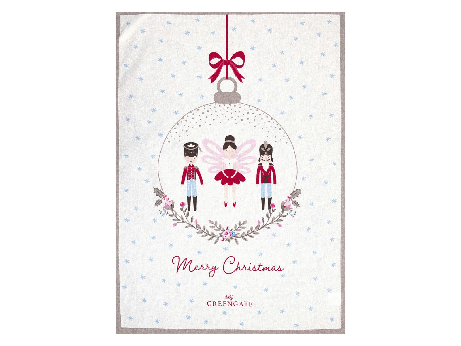 Greengate Geschirrtuch Cindarella Geschirrtuch white bedruckt 70x50cm günstig online kaufen