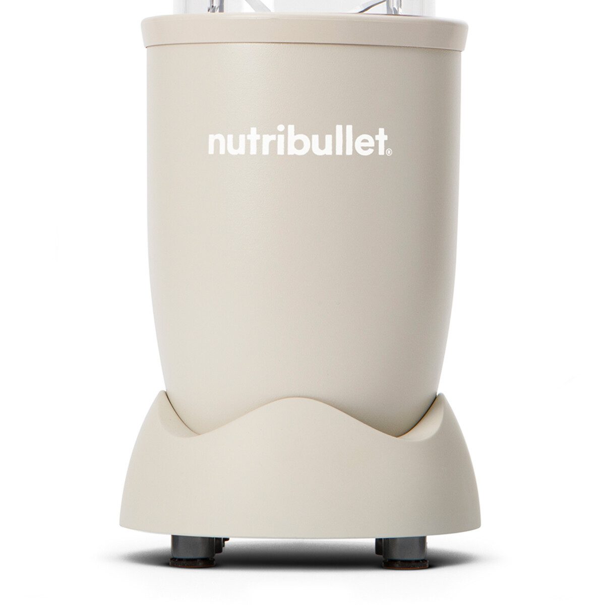 nutribullet Standmixer Pro NB907MASN - kompakter Mixer, 900W, 2 Mixbecher (700 + 925ml), Sand, 900 W, Drücken, drehen, mixen; starker Motor;Becher+Zubehör spülmaschinenfest