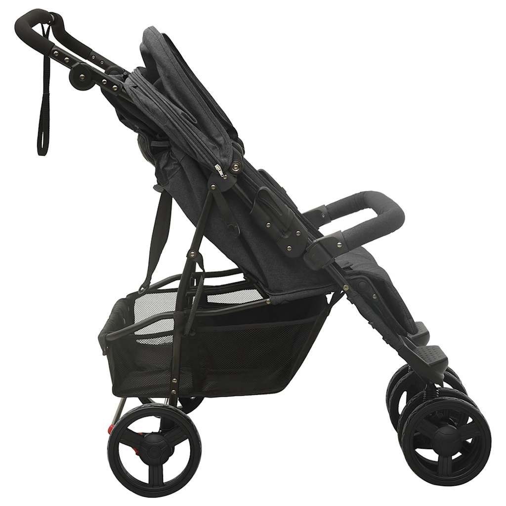 vidaXL Zwillingskinderwagen - Bild 4