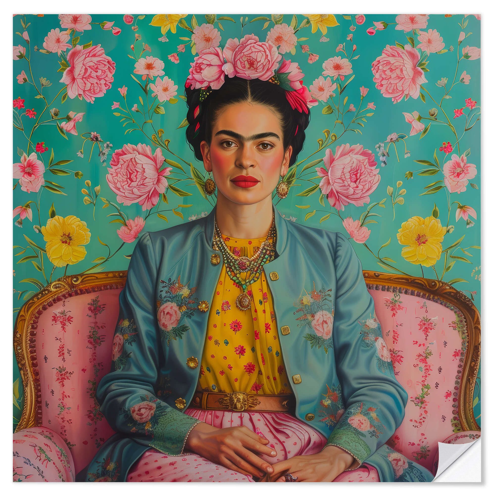 Posterlounge Poster DejaReve, Frida Kahlo auf günstig online kaufen