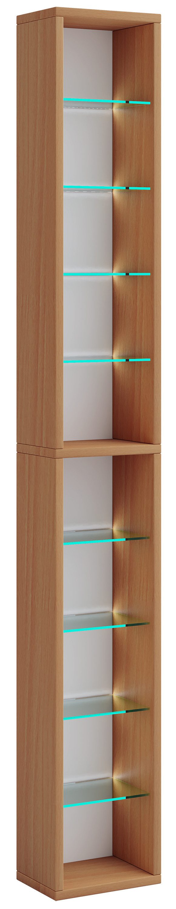VCM Standregal Holz CD DVD Stand Aufbewahrung Regal Rasato XL günstig online kaufen
