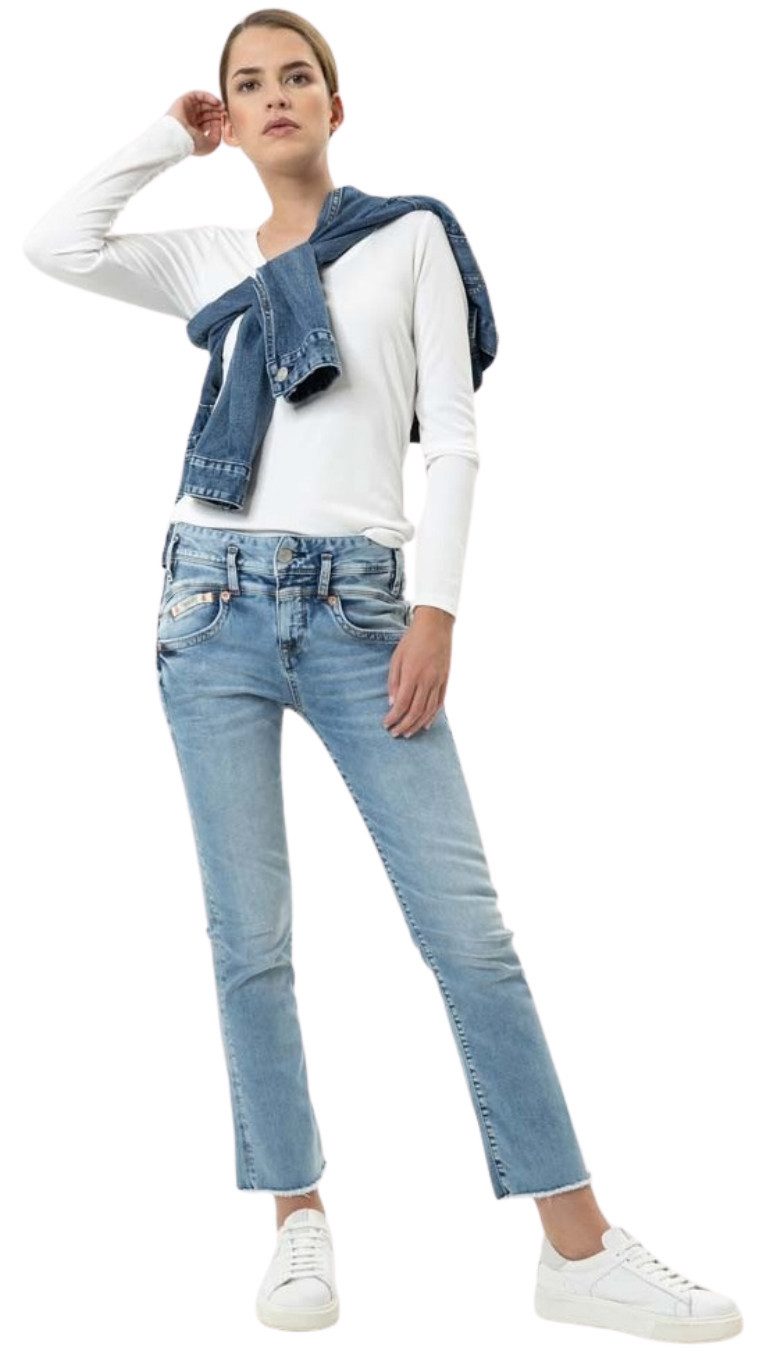 Herrlicher Bootcut-Jeans 5818-RD100, Pearl Boot Cropped günstig online kaufen