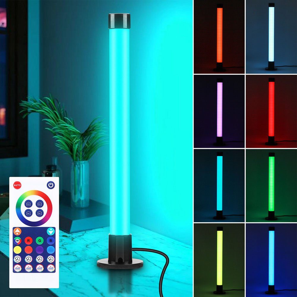 LED-Gaming-Licht, mit Stripe Sunicol LED Timer Musik-Sync, Bluetooth, LED-Rhythmus-Lichter, USB-betrieben,