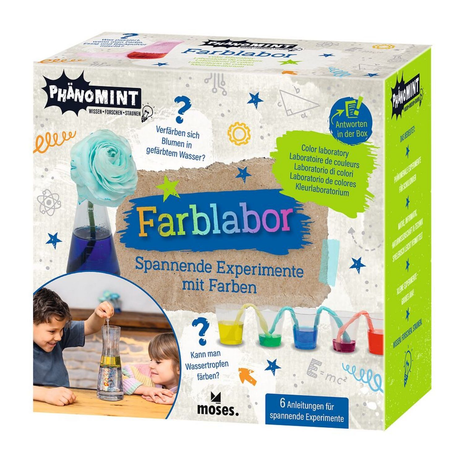 moses Buntstift PhänoMINT Farblabor