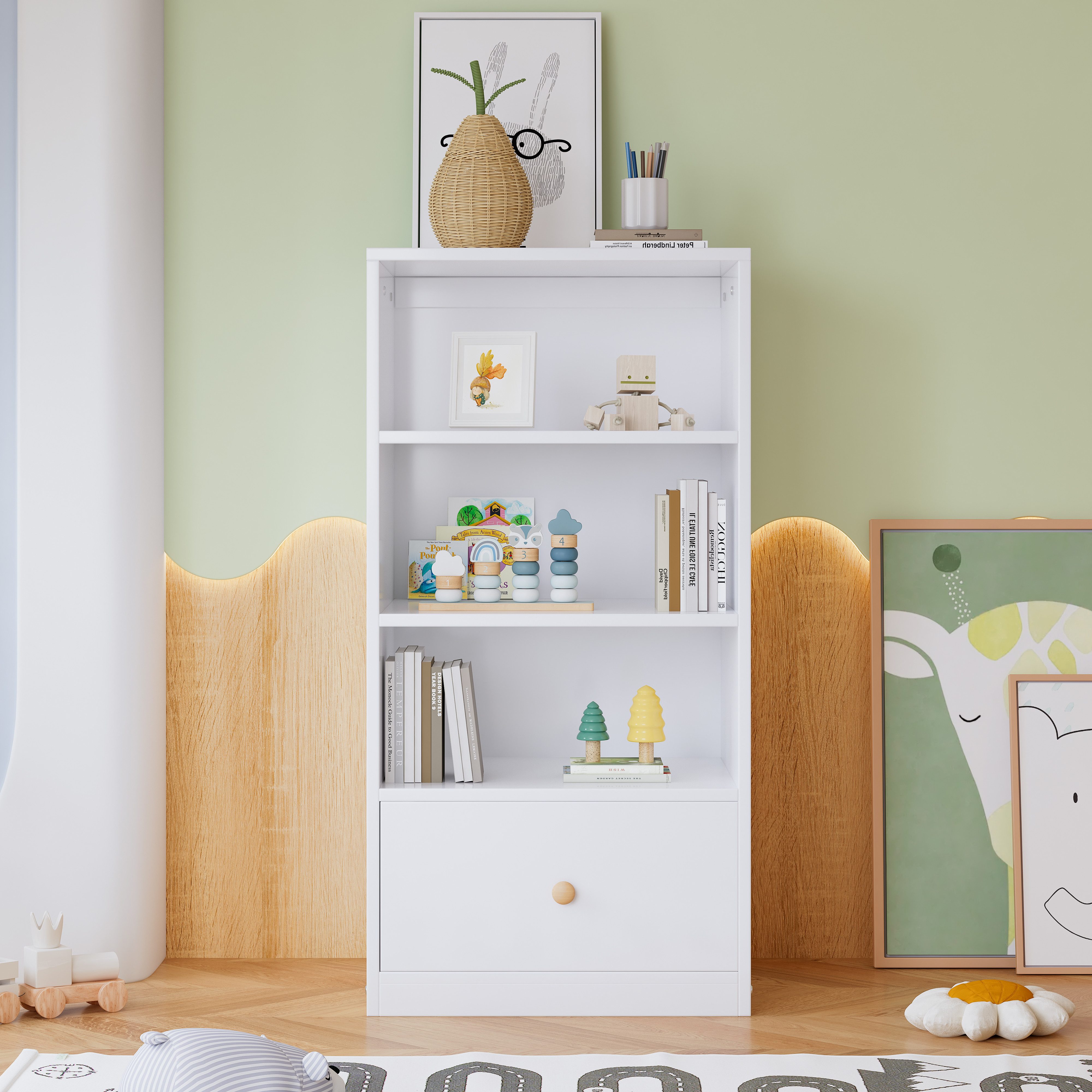 HAUSS SPOLE Kinderbett Bücherregal, Regal mit günstig online kaufen