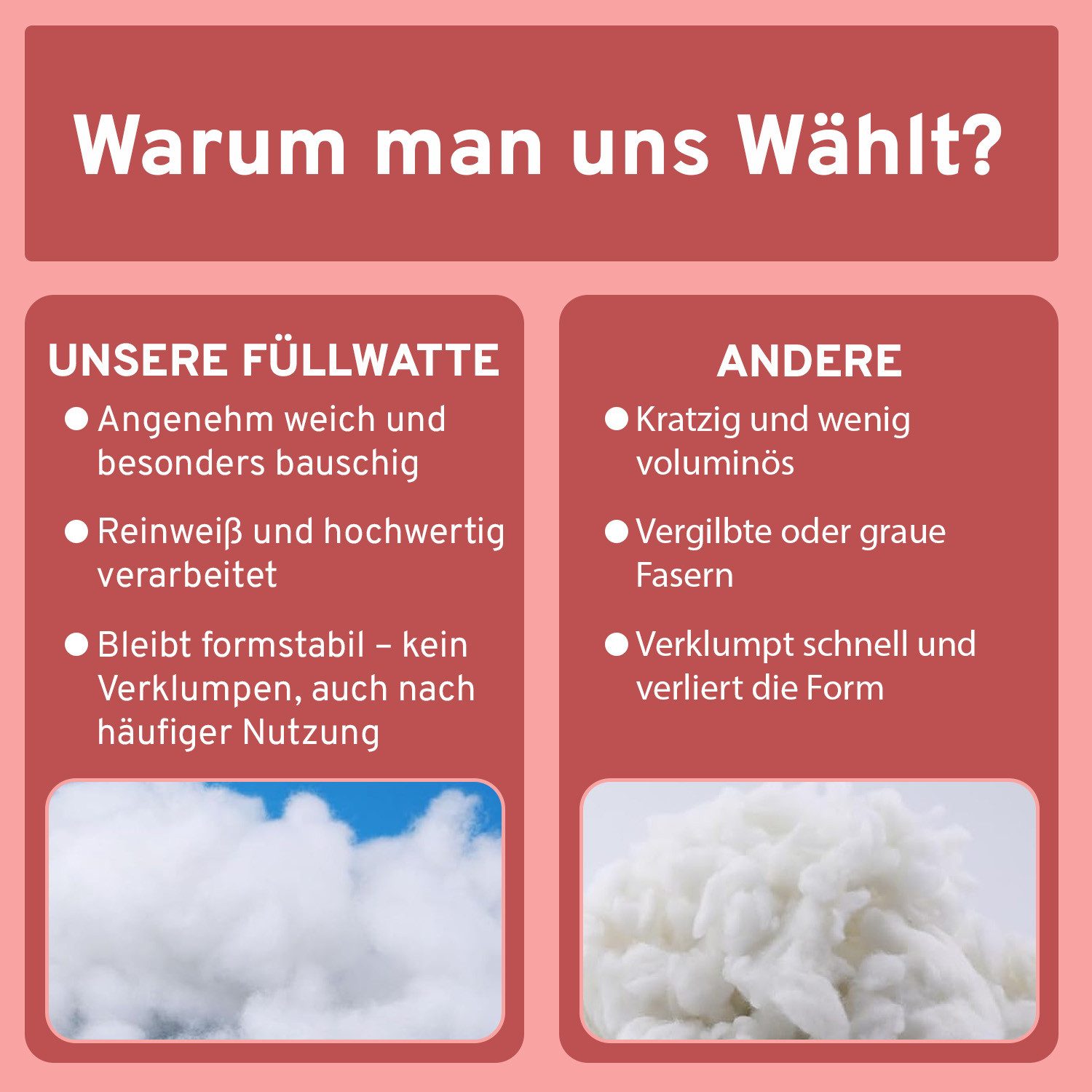 Eve Textile GmbH Kissenfüllung Füllwatte Weich Polyester Füllung Kissen Kuscheltiere DIY-Projekte, Perlenfüllwatte Formstabil Waschbar & Hypoallergen Trocknerge – Bild 5 von 5