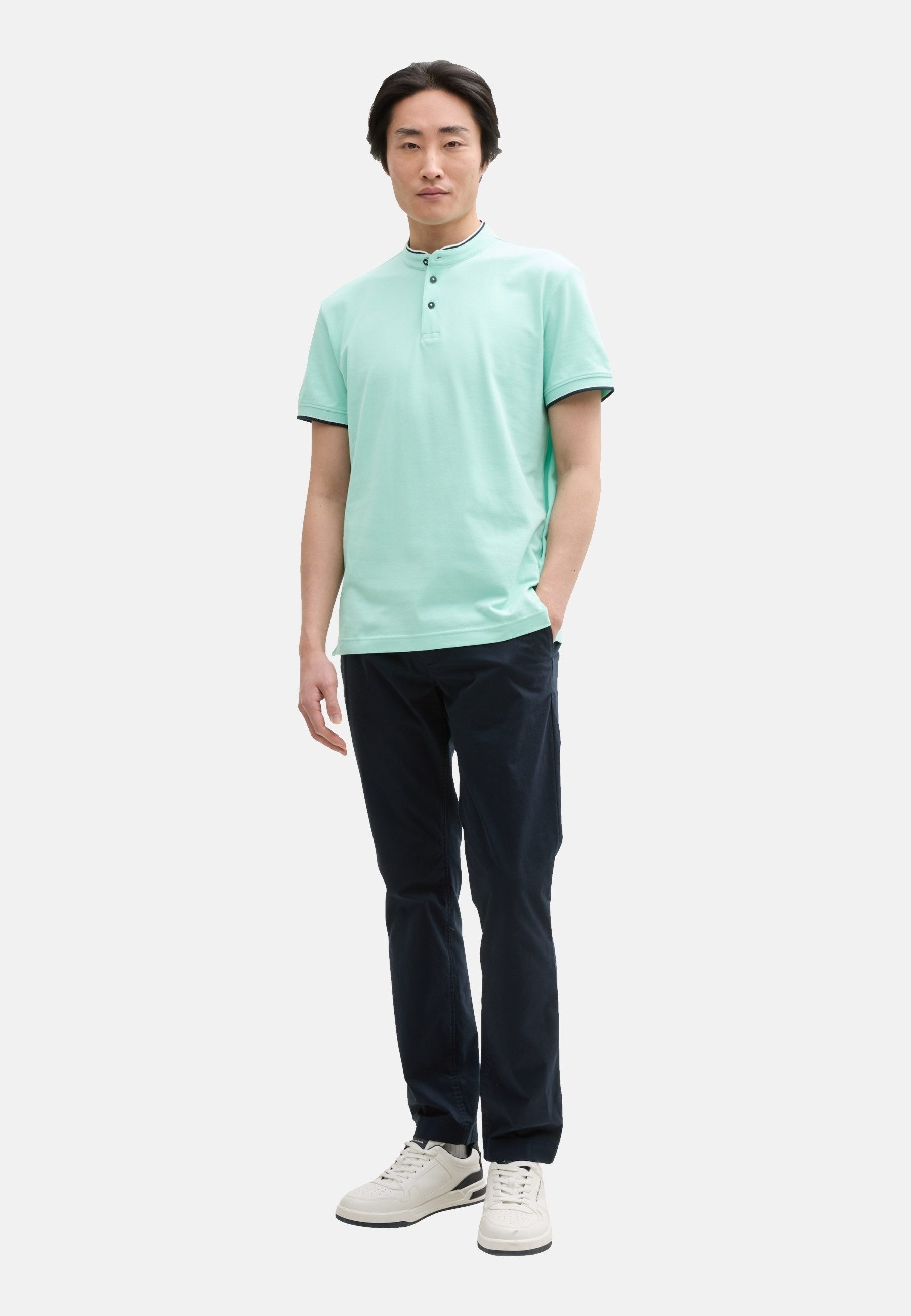 TOM TAILOR Poloshirt Poloshirt Kurzarmshirt (1-tlg., 1) günstig online kaufen