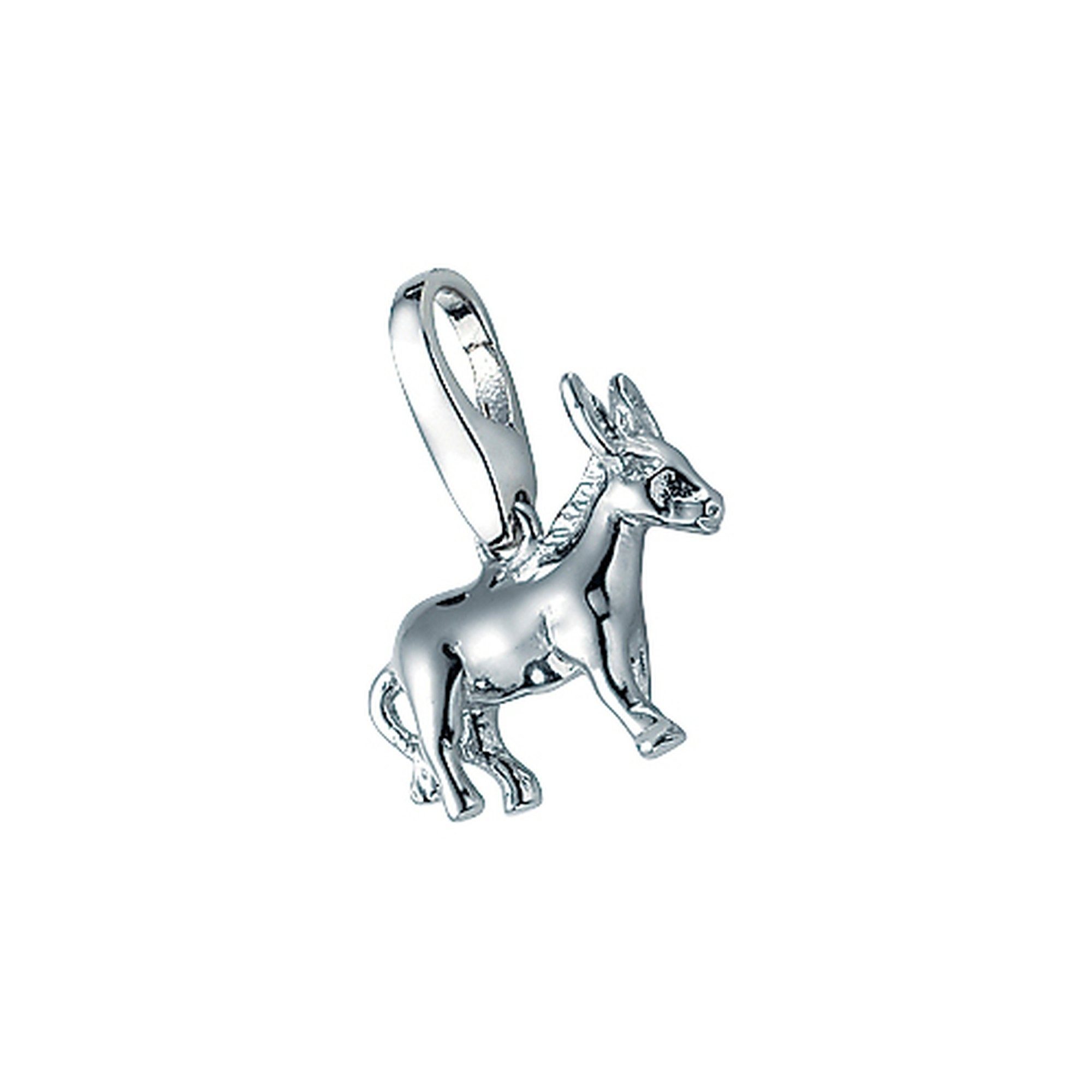 GIORGIO MARTELLO MILANO Charm-Einhänger Esel, Silber 925