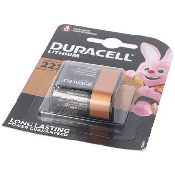 Duracell Duracell Photobatterie CR-P2 CRP2 Ultra DL223 Lithium 6V, 1400mAh im Fotobatterie, (6,0 V)