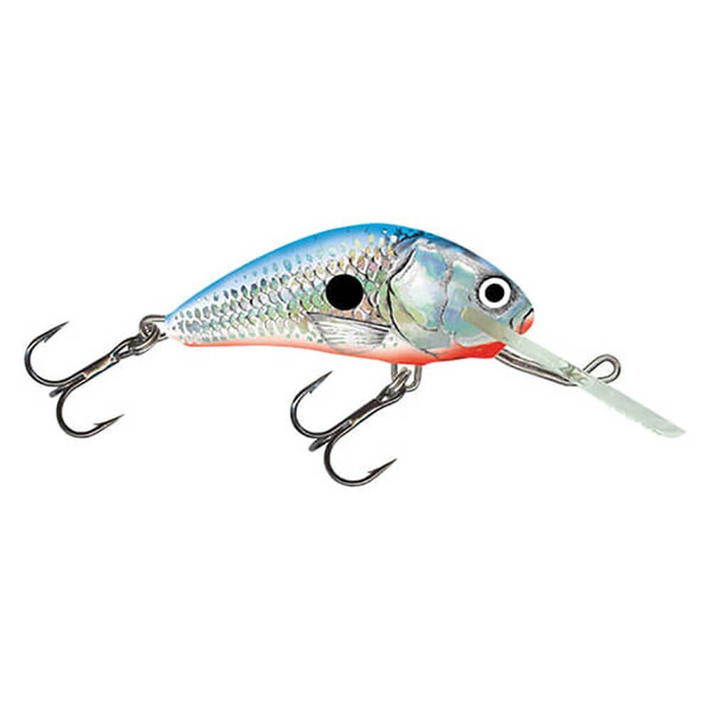 Salmo Kunstköder Salmo Hornet Wobbler Silver Blue Shad SBS, (1-St)