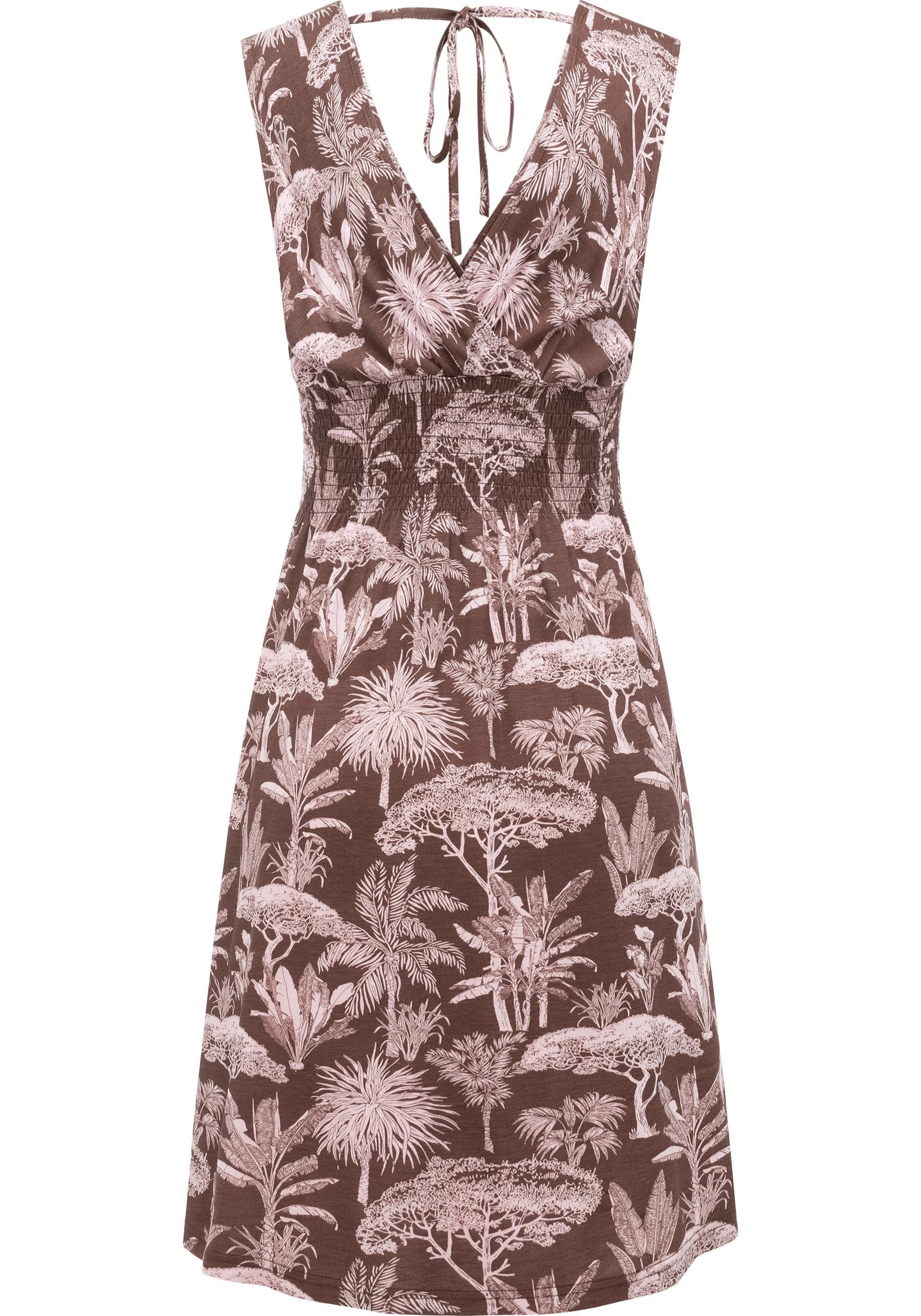 Ragwear Sommerkleid Aini Print Leichtes gemustertes Damen Kleid