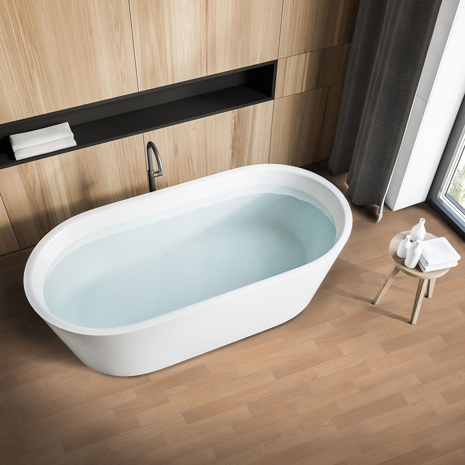 Floordirekt Vinylboden CV-Belag Buche-Optik, Erhältlich in vielen Größen, Vinylbelag