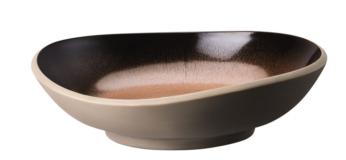 Rosenthal Suppenteller Junto Bronze Teller tief 17 cm, Teller Tief