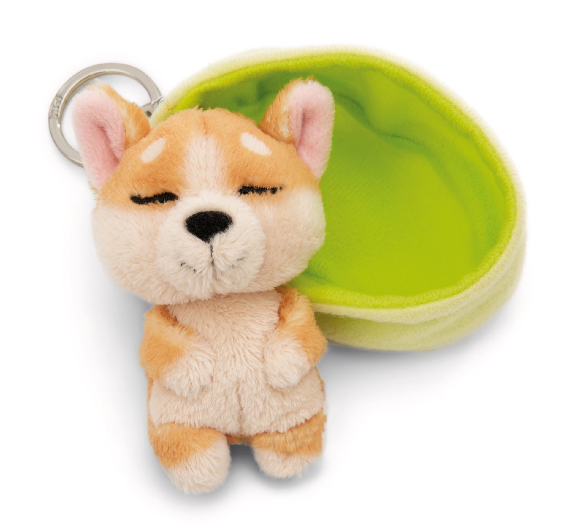 Nici Plüschfigur Nici 61606 Schlüsselanhänger Sleeping Pets Hund Welsh Corg günstig online kaufen