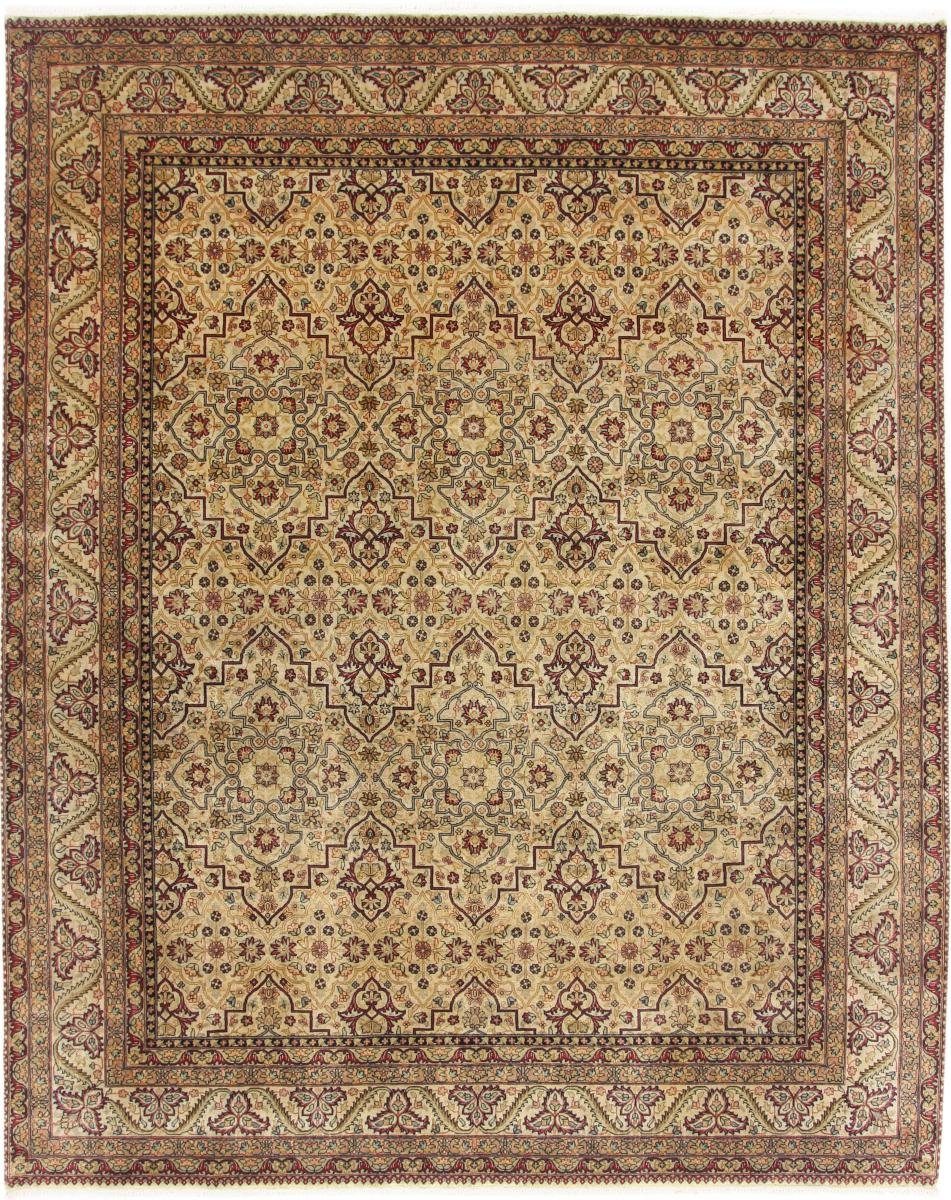 Orientteppich Keshan 244x306 Handgeknüpfter Orientteppich, Nain Trading, rechteckig, Höhe: 12 mm