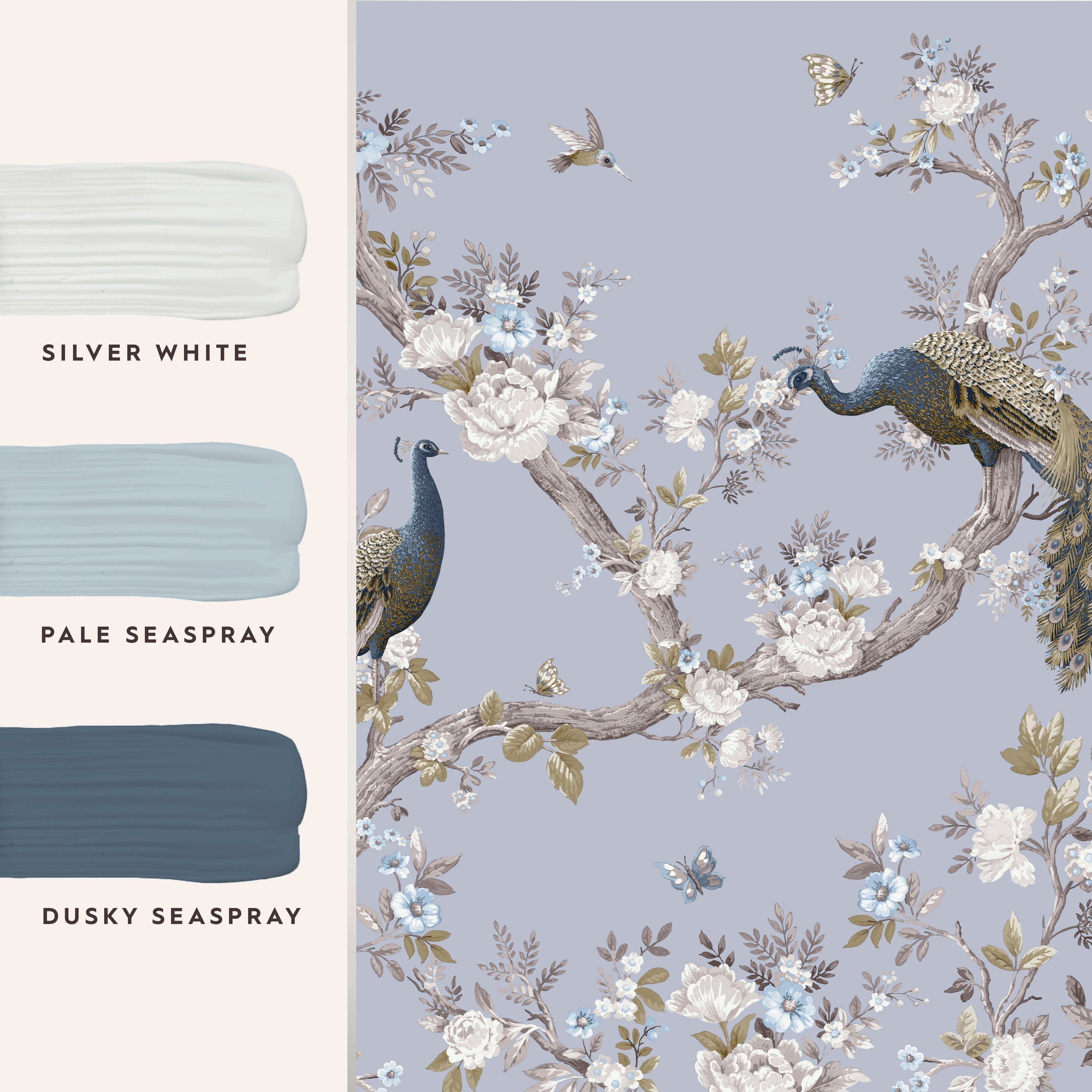 LAURA ASHLEY Wandfarbe Fine Quality EMULSION L 2,5 grey Paint White shades, Silver matt, MATT