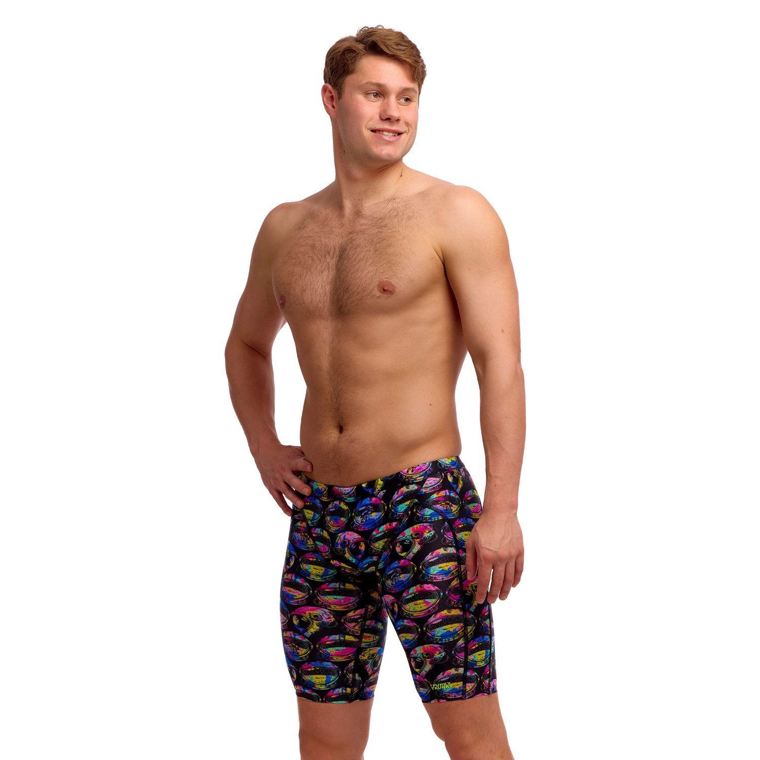 Funky Trunks Badehose Ham Bam Maam Jammer für Triathleten chlorbeständig