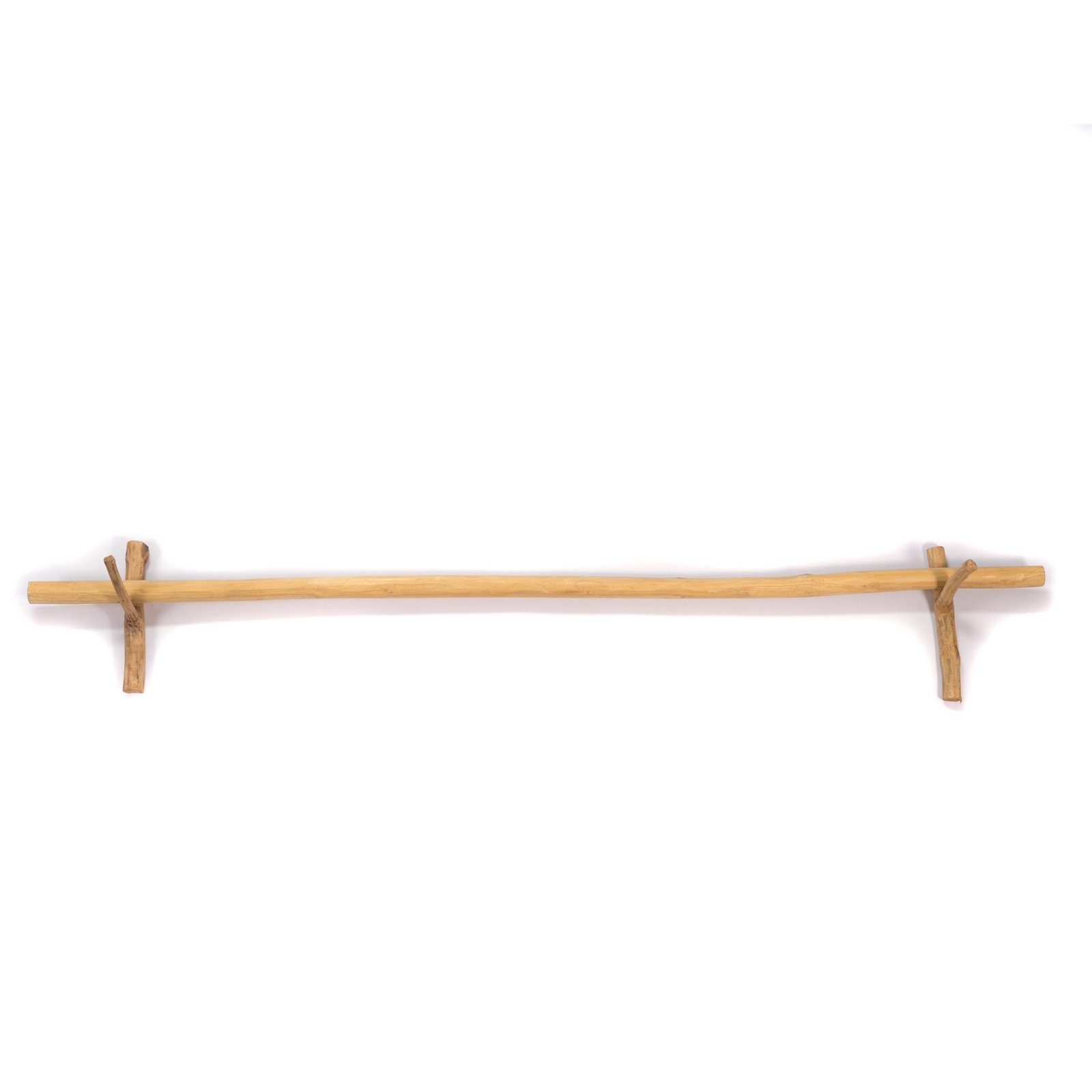 CREEDWOOD Wandgarderobe GARDINENSTANGE VARA, Teak 170cm günstig online kaufen
