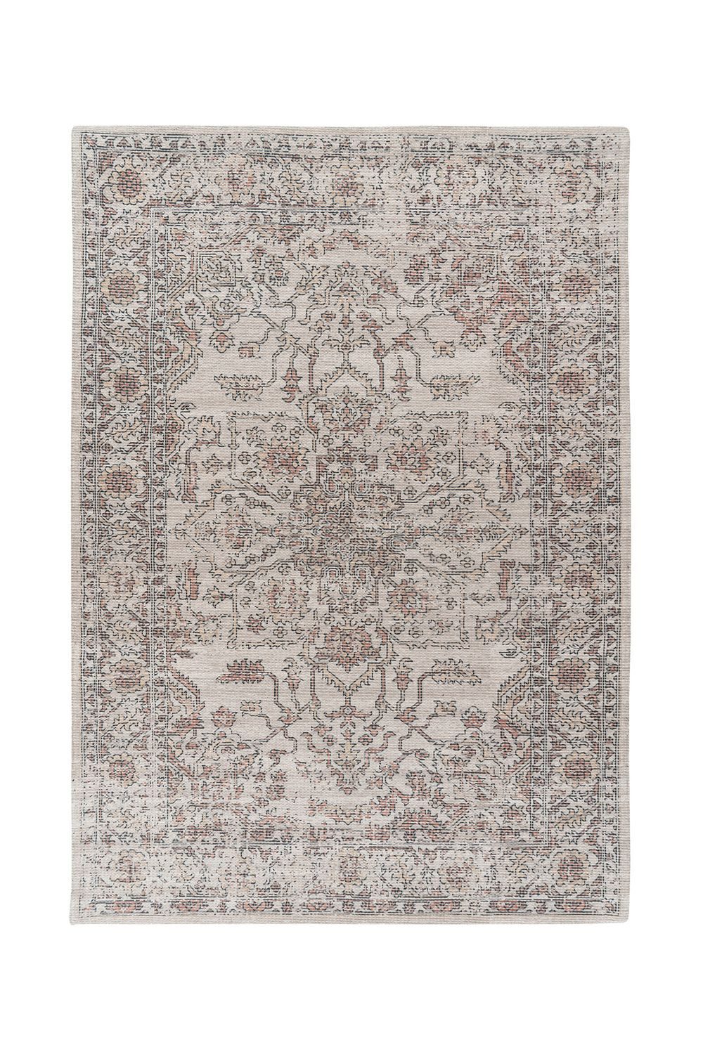 Teppich Boss Teppich Flachgewebe Teppich Patricia 325 - Beige, rechteckig, Höhe: 12 mm