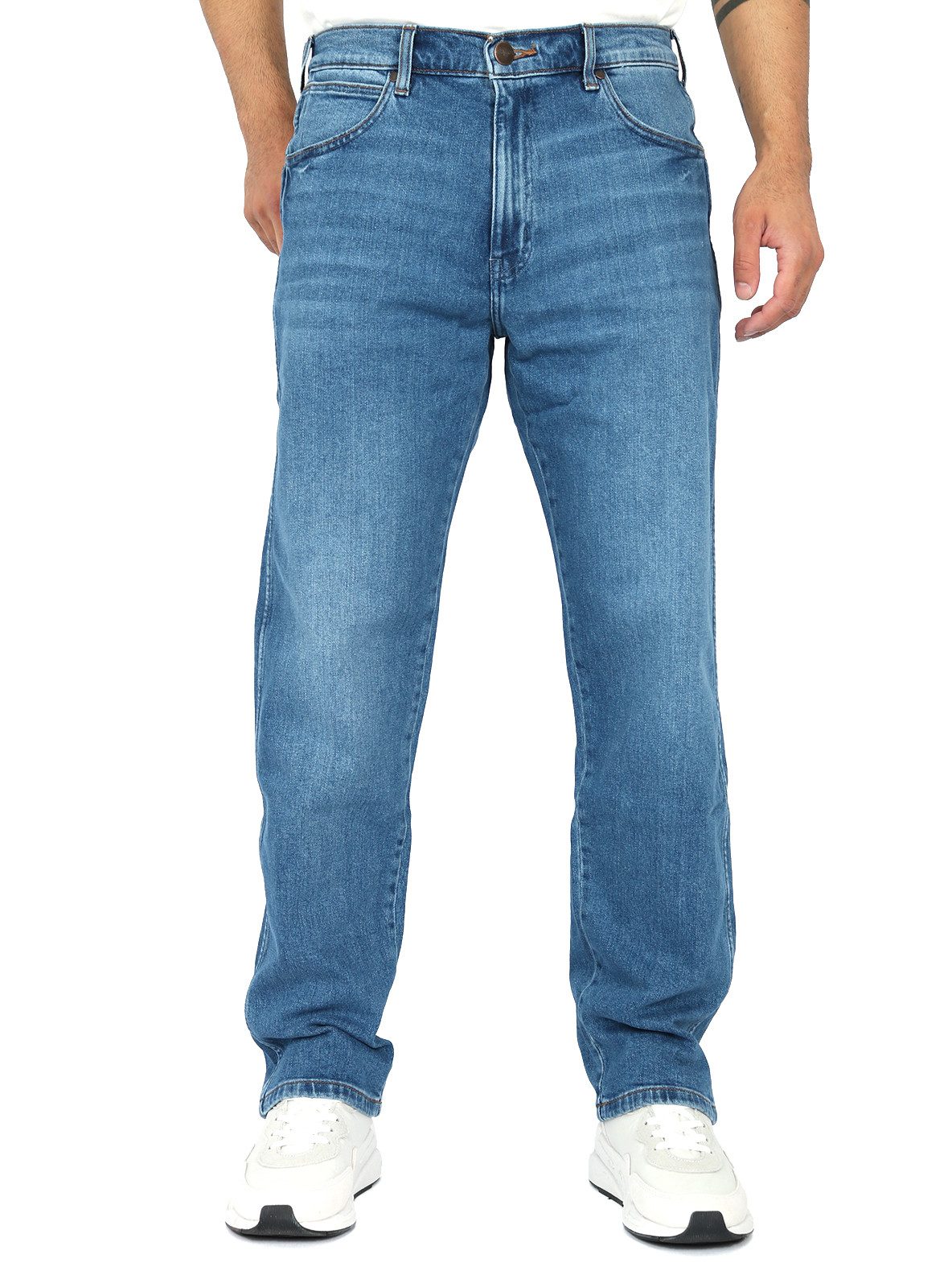 Wrangler Straight-Jeans Relaxed Fit - Frontier günstig online kaufen