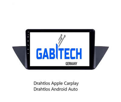 GABITECH ür BMW X1 E84 2009-2012. 10" Android 13 Autoradio GPS Navi MP5 FM f Autoradio (FM, AM, RDS, WiFi, Bluetooth, Plug & Play, USB, Drahtlos Carplay und Android Auto)