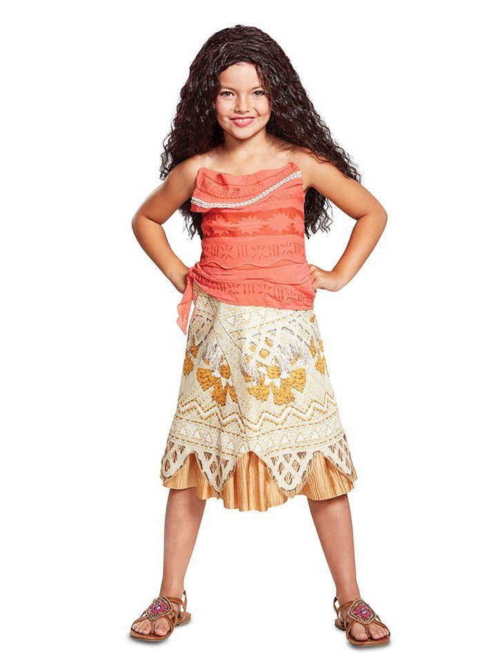 Metamorph Hawaii-Kostüm Disney's Vaiana Kleid für Kinder, Märchenhaftes Kleid der Disney Prinzessin