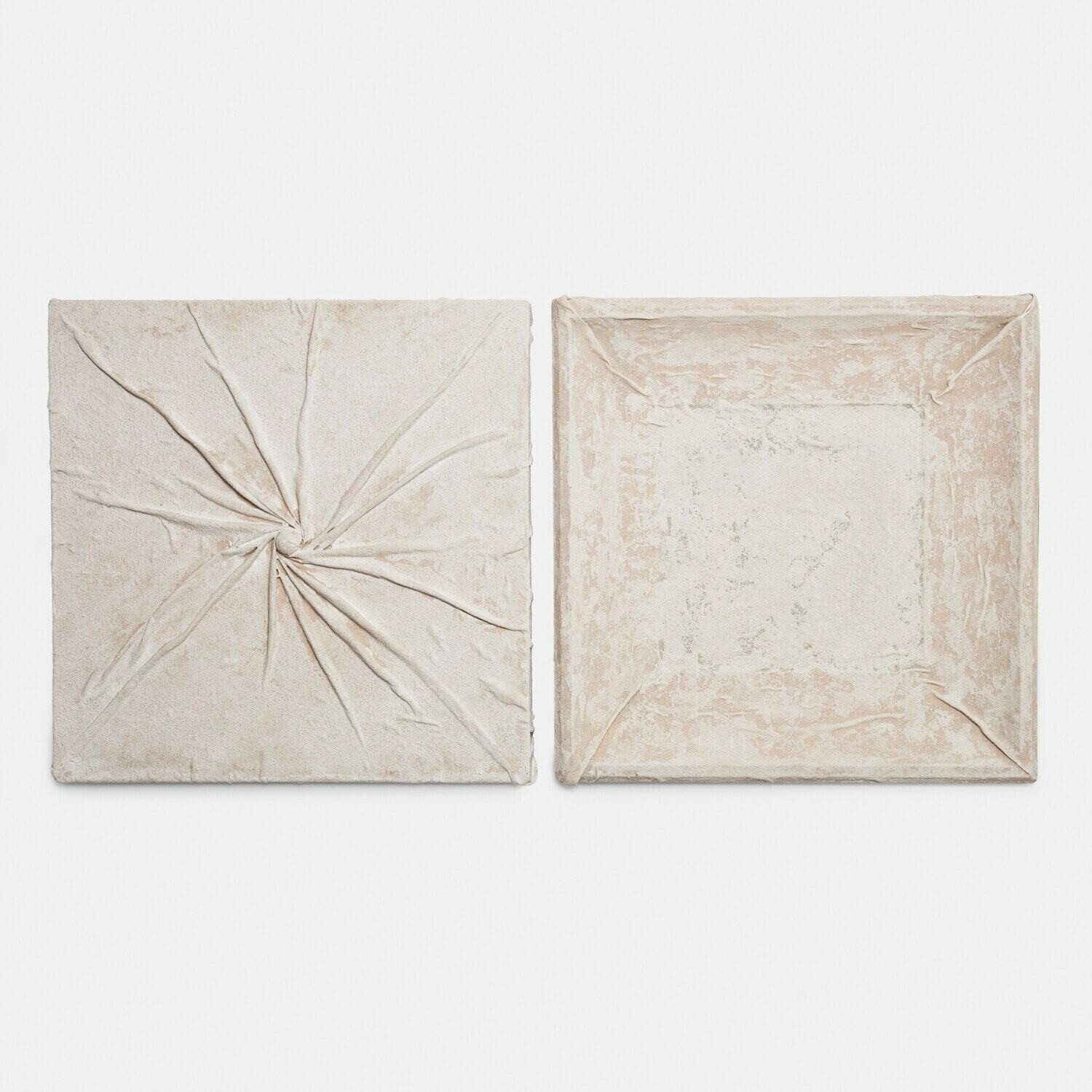 Mirabeau Wanddekoobjekt Bild 2er Set Whittfield creme