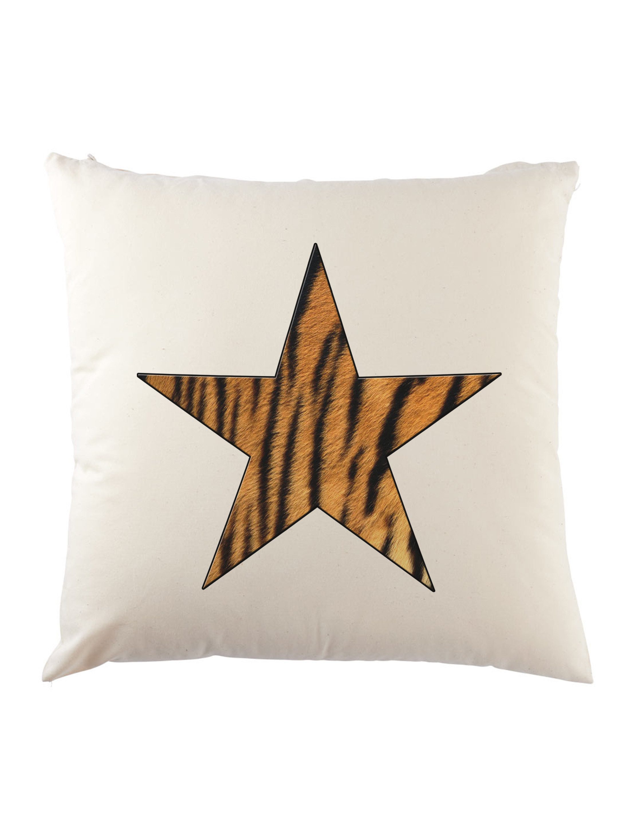 Urban Backwoods Dekokissen Rockabella Star IV Dekokissen Tattoo Nautical Rockabilly Tiger Leopard, Stern Oldschool Fifties 50s