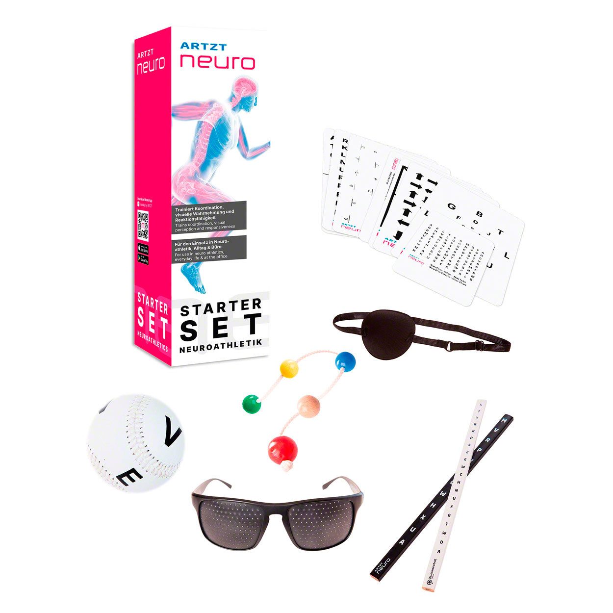 ARTZT neuro Sonnenbrille ARTZT neuro Neuro-Trainings-Set, 6-tlg.