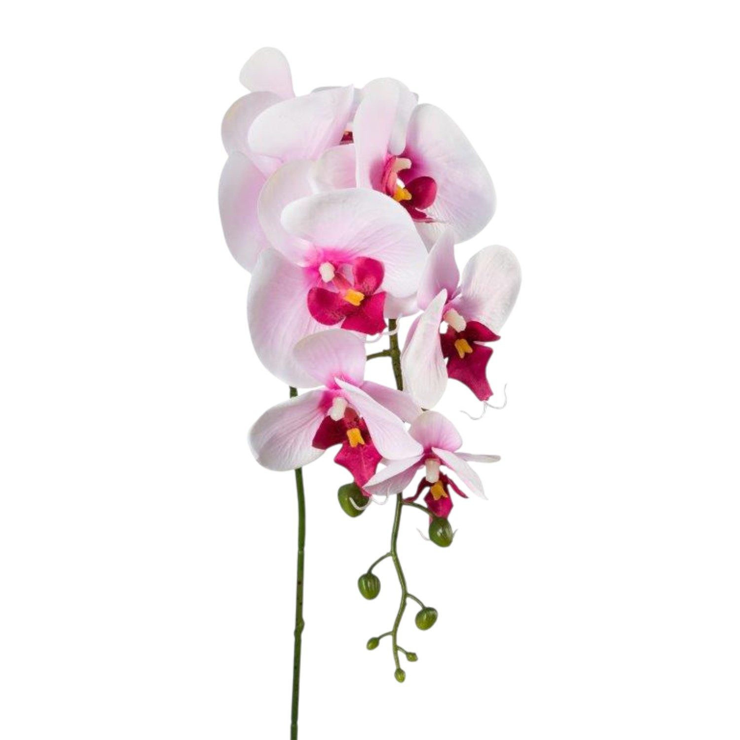 Kunstorchidee Kunstblume Phalaenopsis 86cm. Orchidee, Orchideentrieb., Gasper, Höhe 86.00 cm