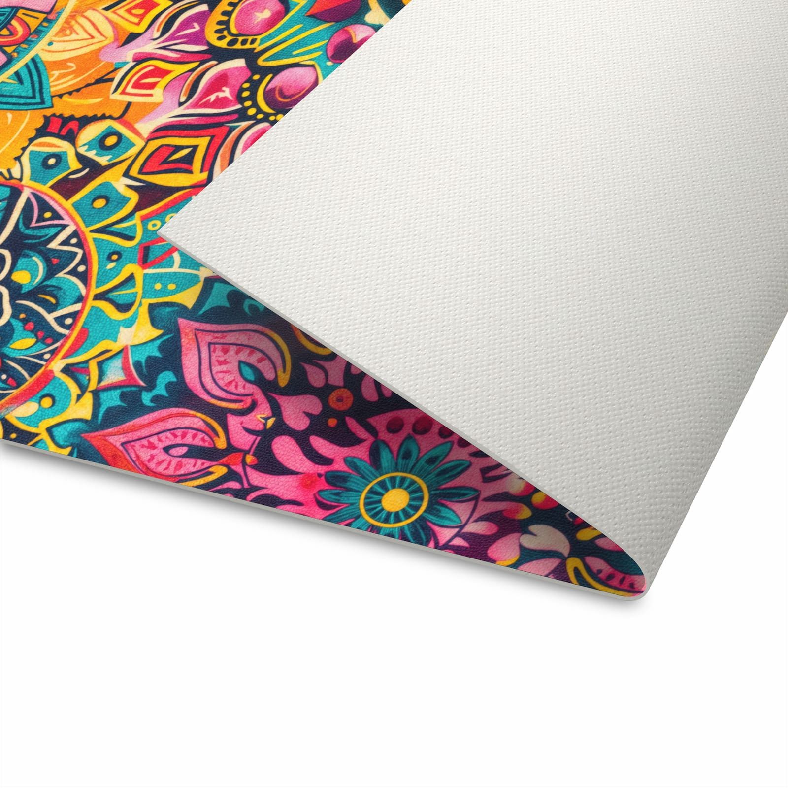 Primedeco Küchenläufer Küchenteppich Bunte Mandalas, Rechteckig, Höhe: 3 mm, rutschfest, waschbar & pflegeleicht – Bild 5 von 5