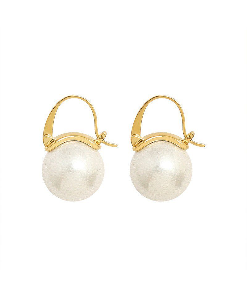 Karisma Paar Ohrclips Damen Ohrstecker Clip-Verschluss Kunst-Perle Vergolde günstig online kaufen