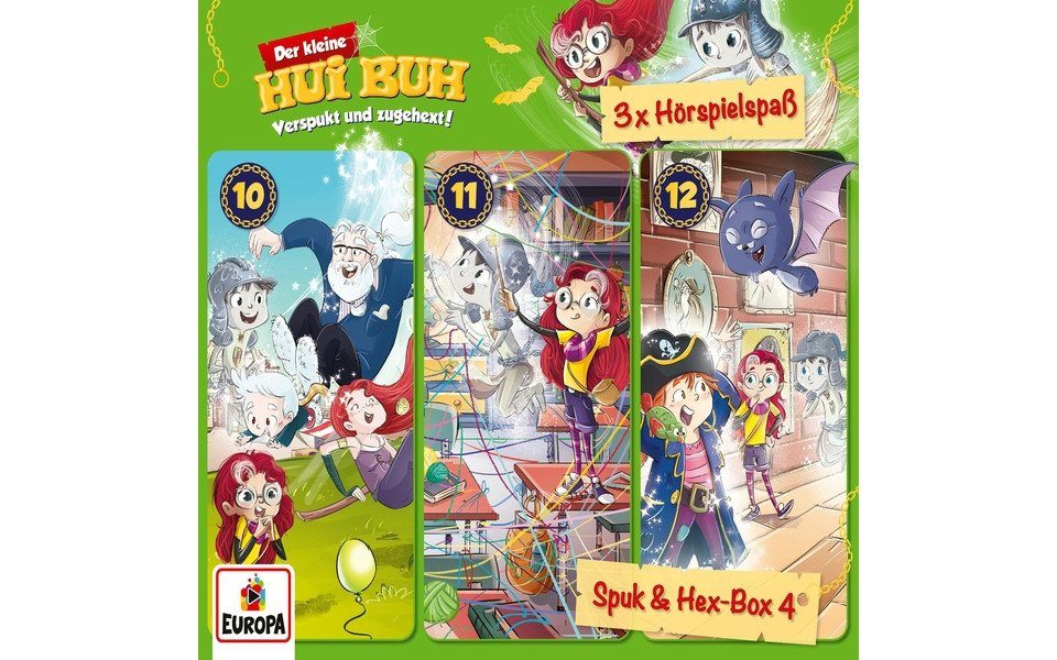 Hörspiel-CD Der kleine Hui Buh - 4.Box (F.10-12)