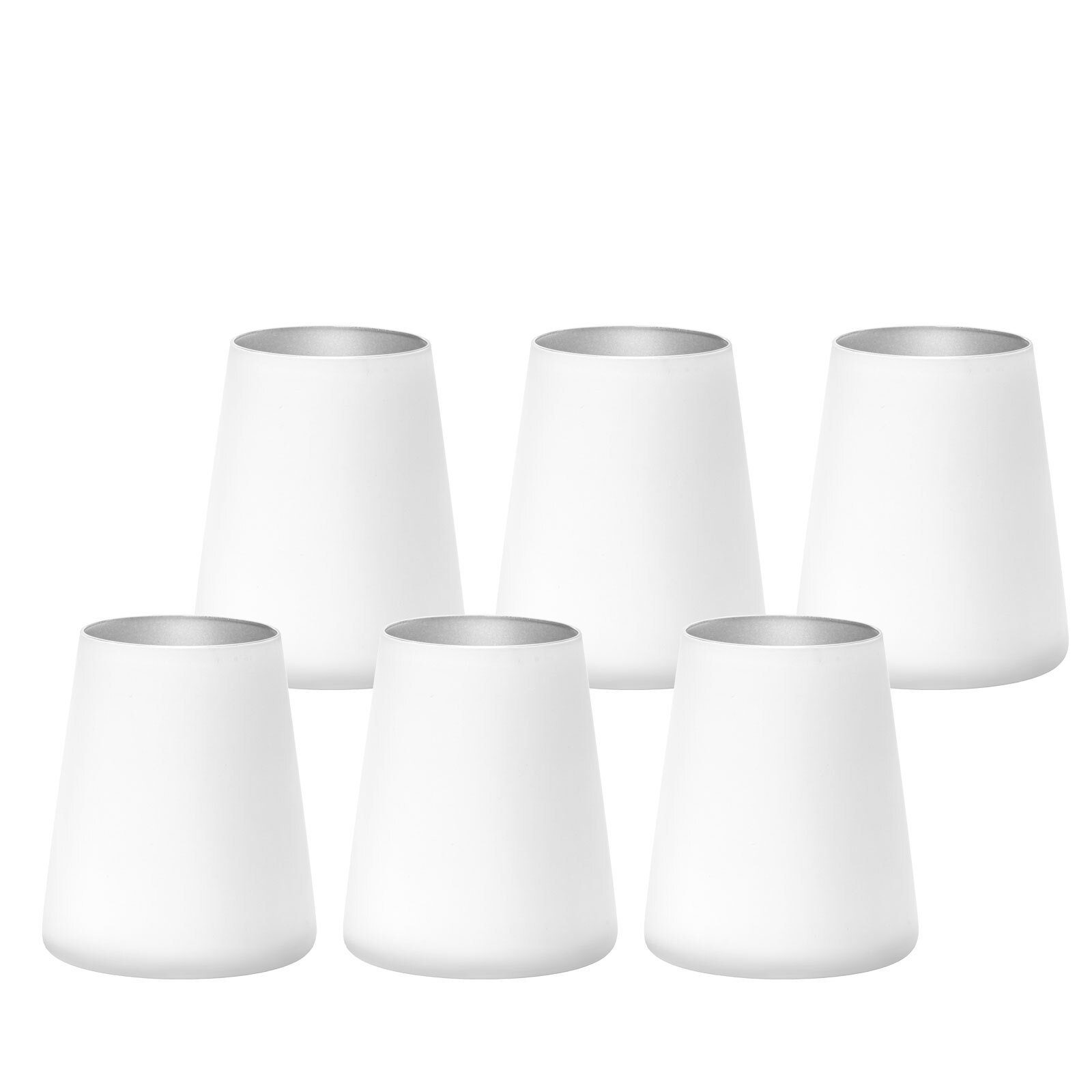 Glas Power Becher 380 ml 6er Set