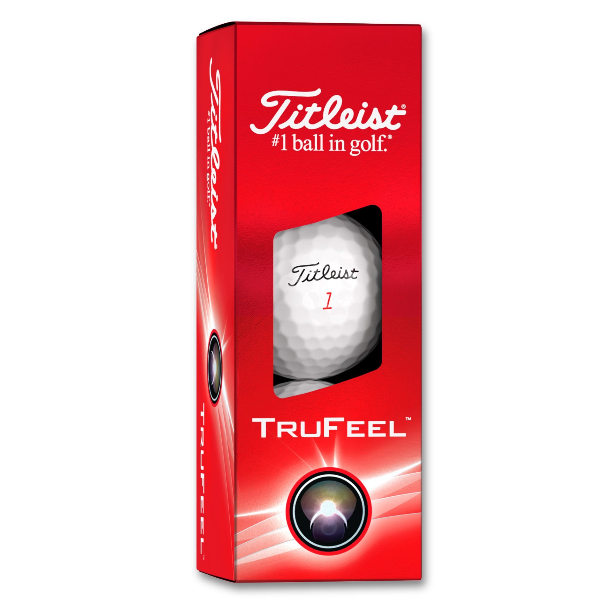 Titleist Golfball Trufeel 40., 50., 60. oder 70. Geburtstag "Happy Birthday" (1-St)
