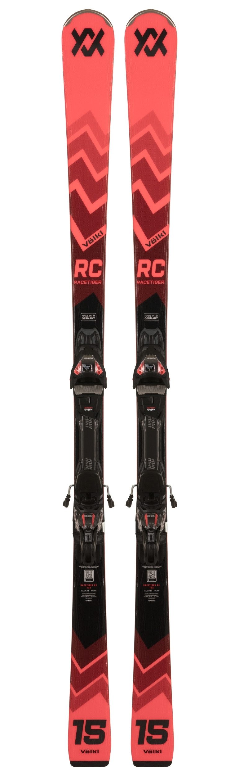 Völkl Racecarver RACETIGER RC RED+VMOTION 10 GW BLK *