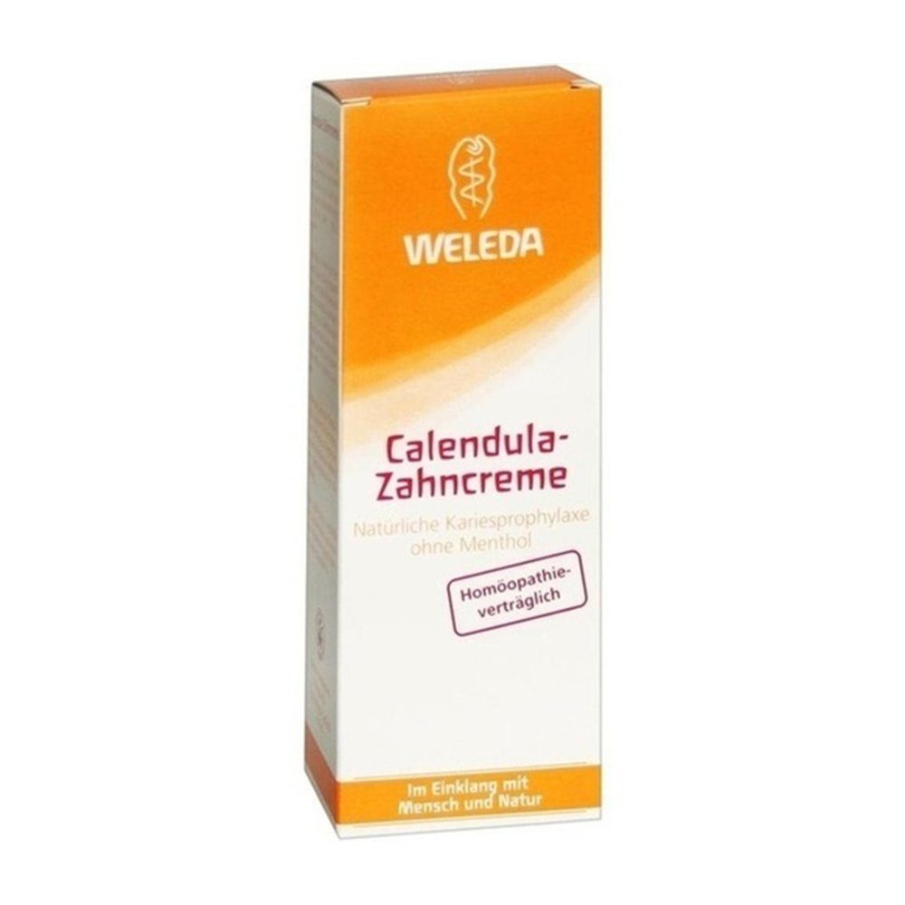 WELEDA Zahnpasta Calendula Toothpaste, WELEDA Calendula Zahncreme 75 ml