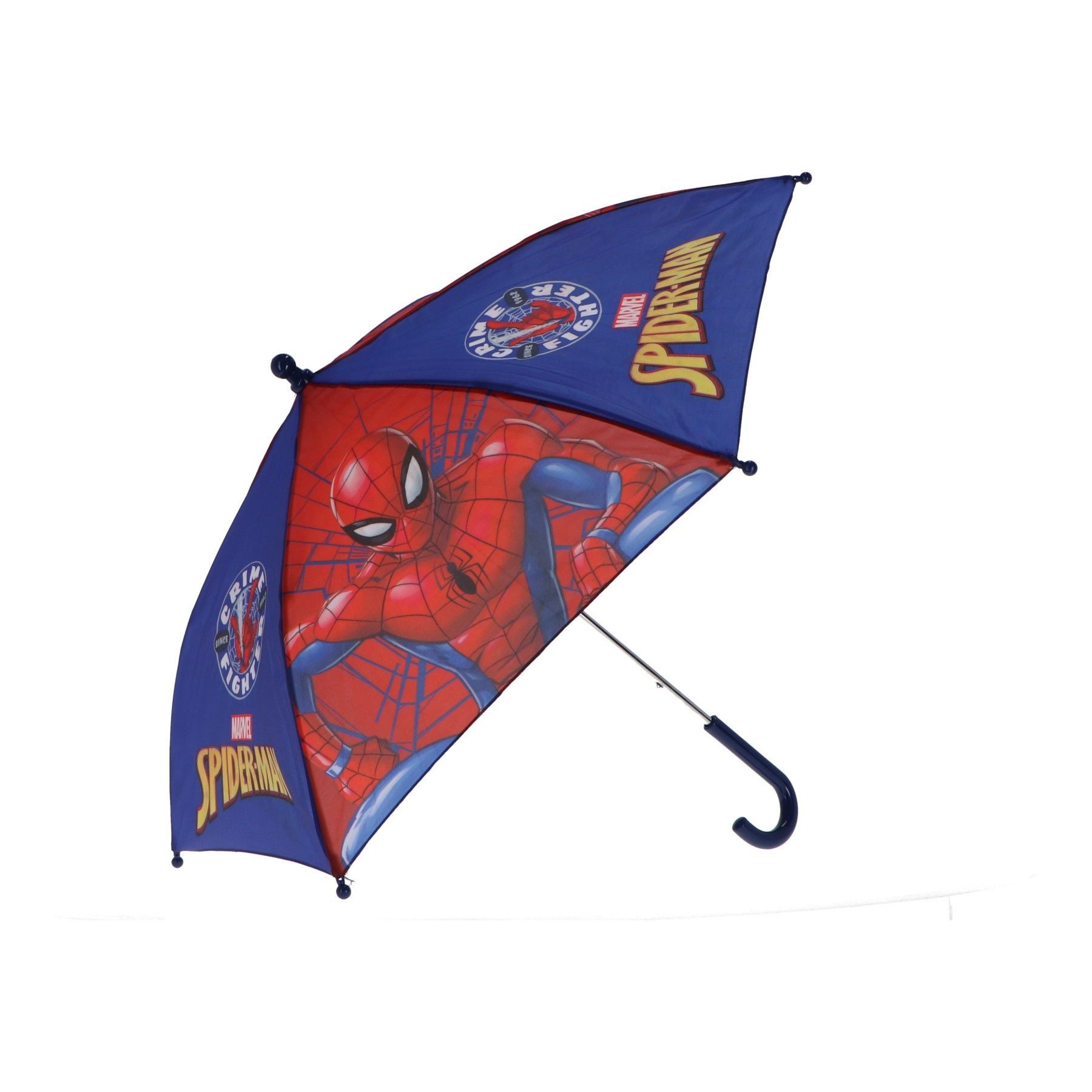 Spiderman Stockregenschirm Regenschirm Bunter Ø 36 cm Stockschirm für Kinder